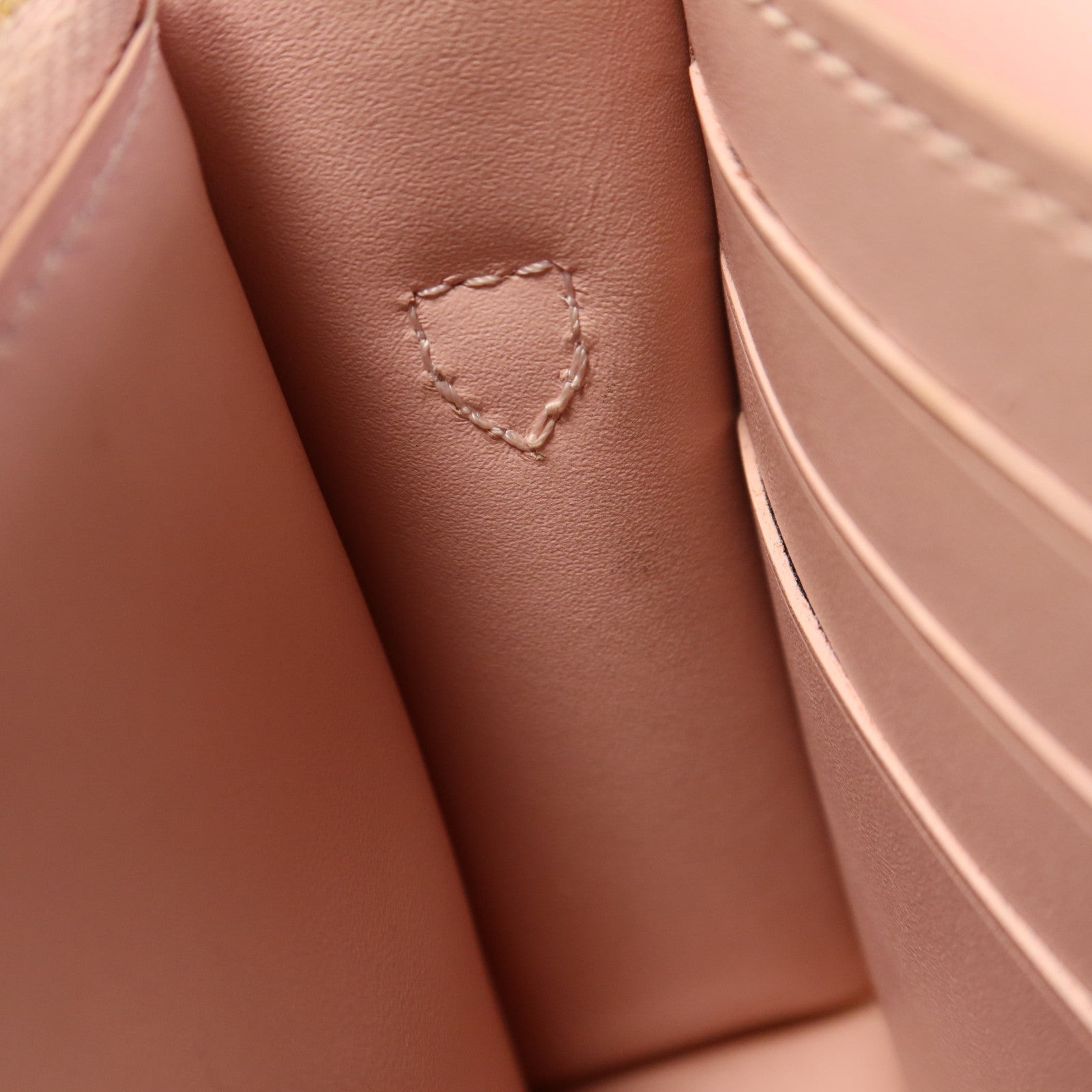 LOUIS VUITTON Monogram Flore Chain Wallet金扣鏈帶肩背袋