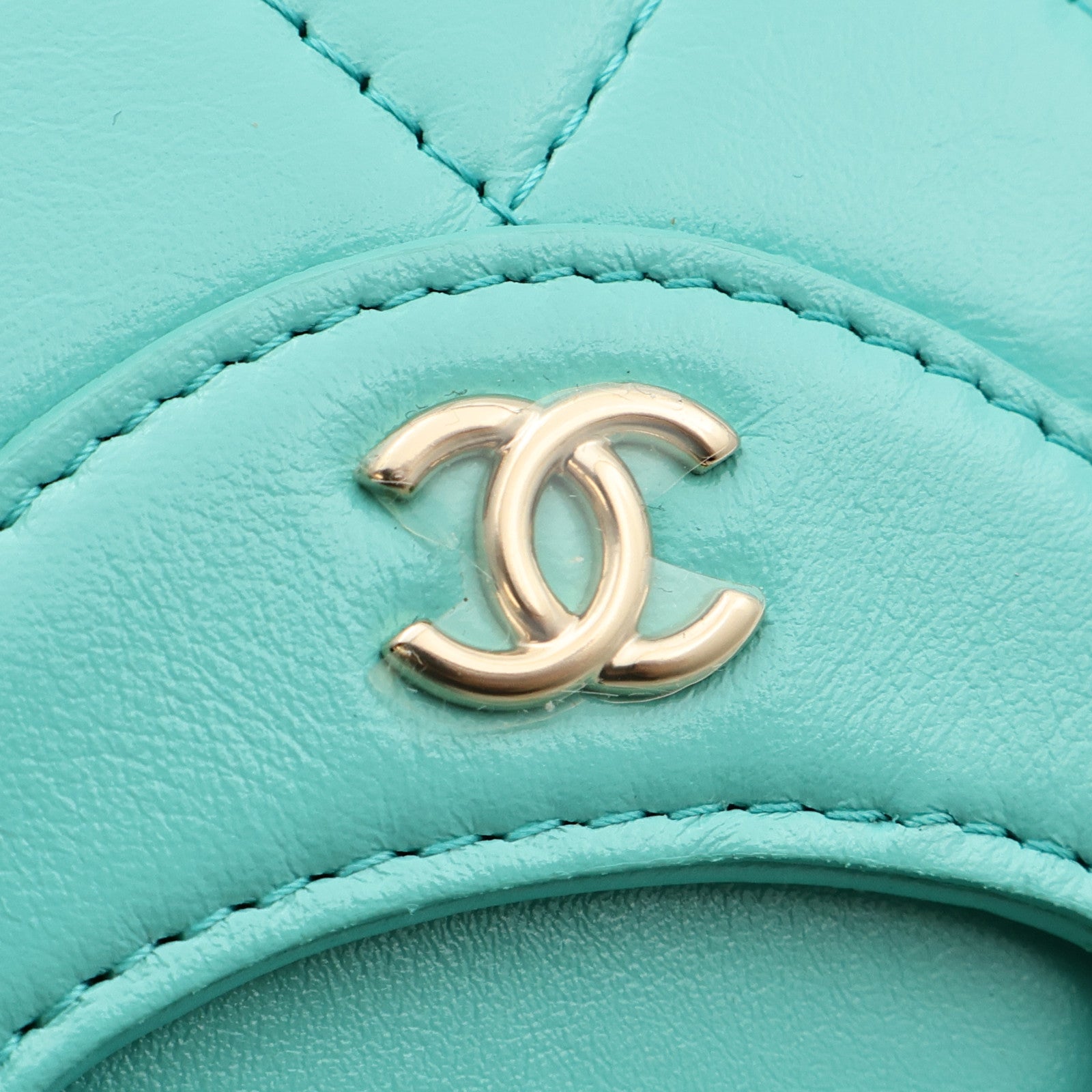 CHANEL 牛皮皮革Chanel 31 Cardholder金扣卡片套