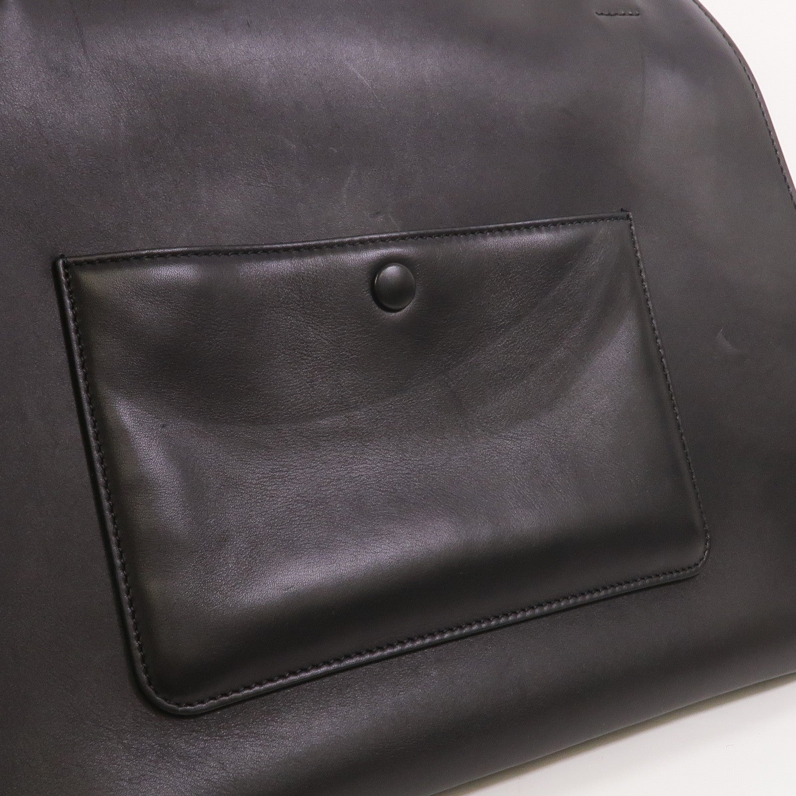 CELINE 馬毛/牛皮皮革Edge Medium肩背袋