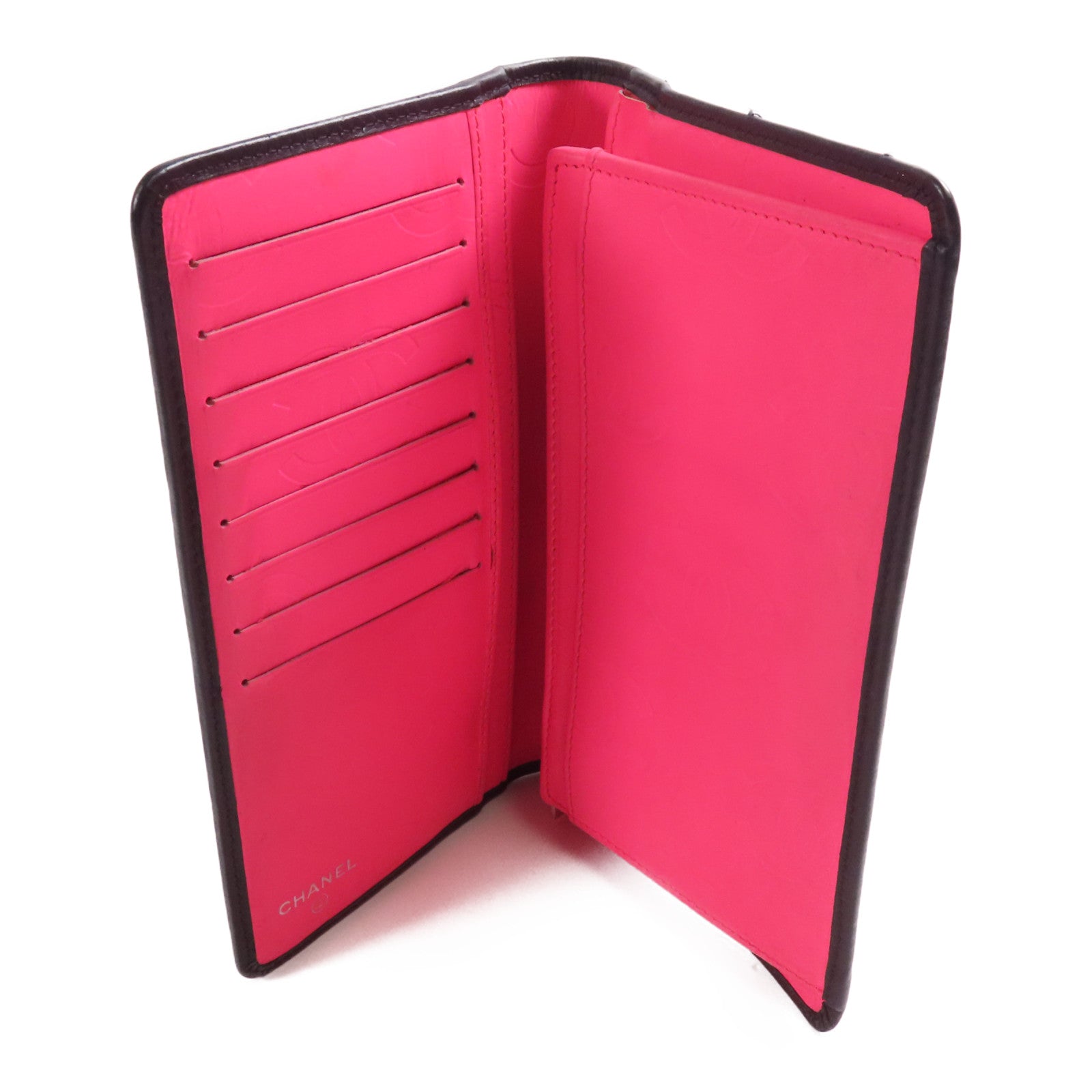 CHANEL 牛皮皮革Cambon Long Wallet長錢包