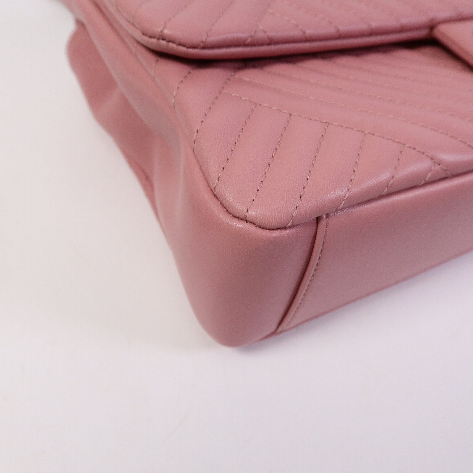CHANEL 牛皮皮革Chain Shoulder Bag鏈帶肩背袋