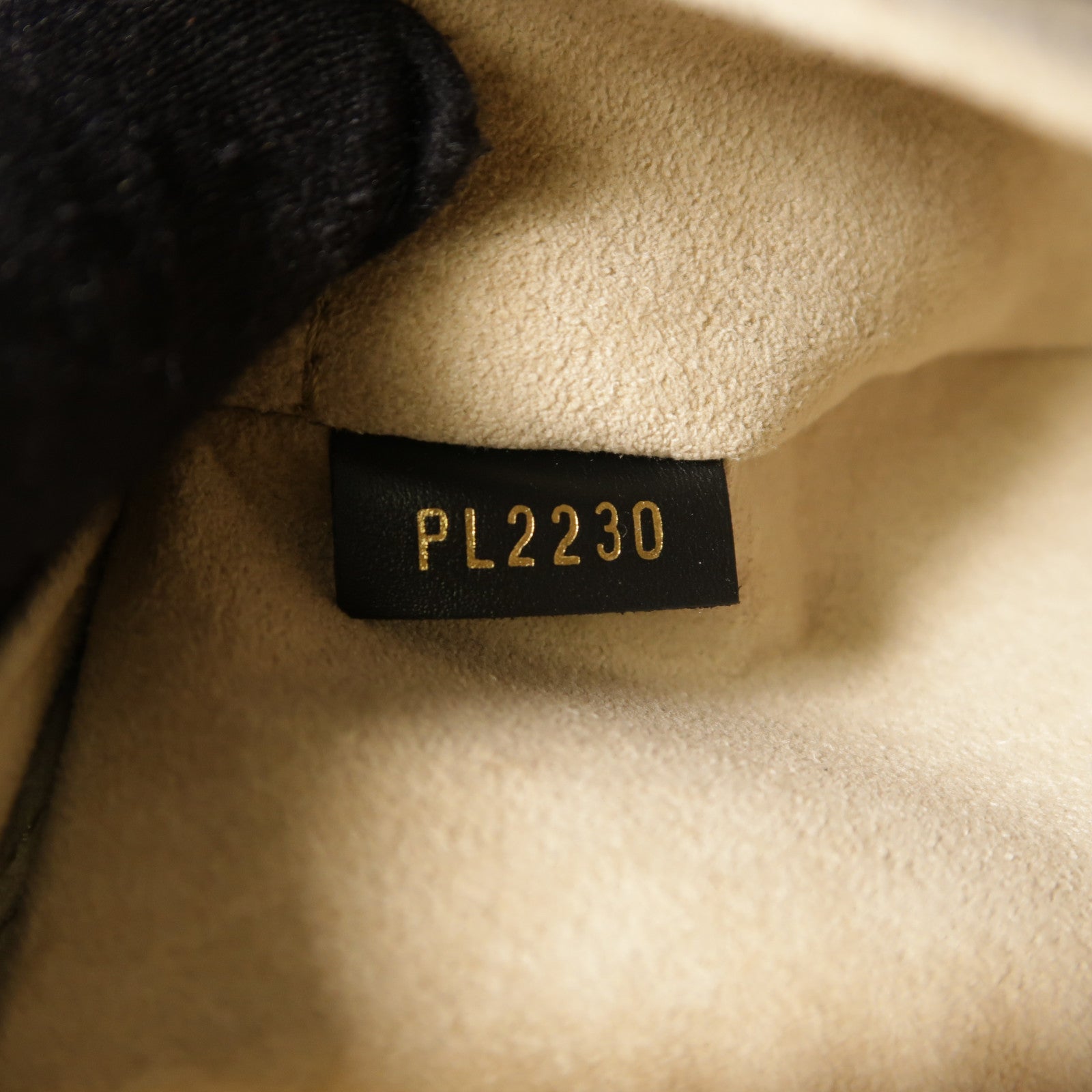 LOUIS VUITTON Monogram Giant Crafty Boite Chapeau金扣肩背袋