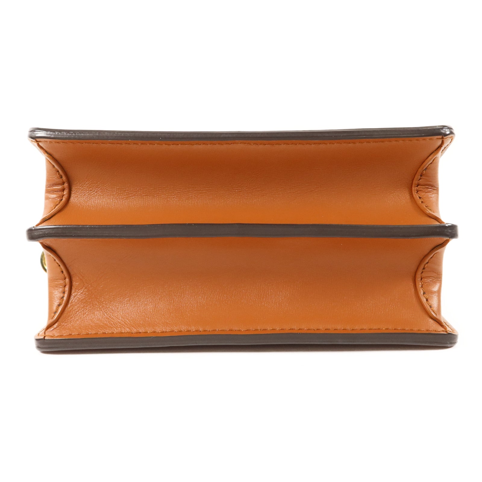 LOUIS VUITTON Monogram Reverse Mini Dauphine金扣肩背袋