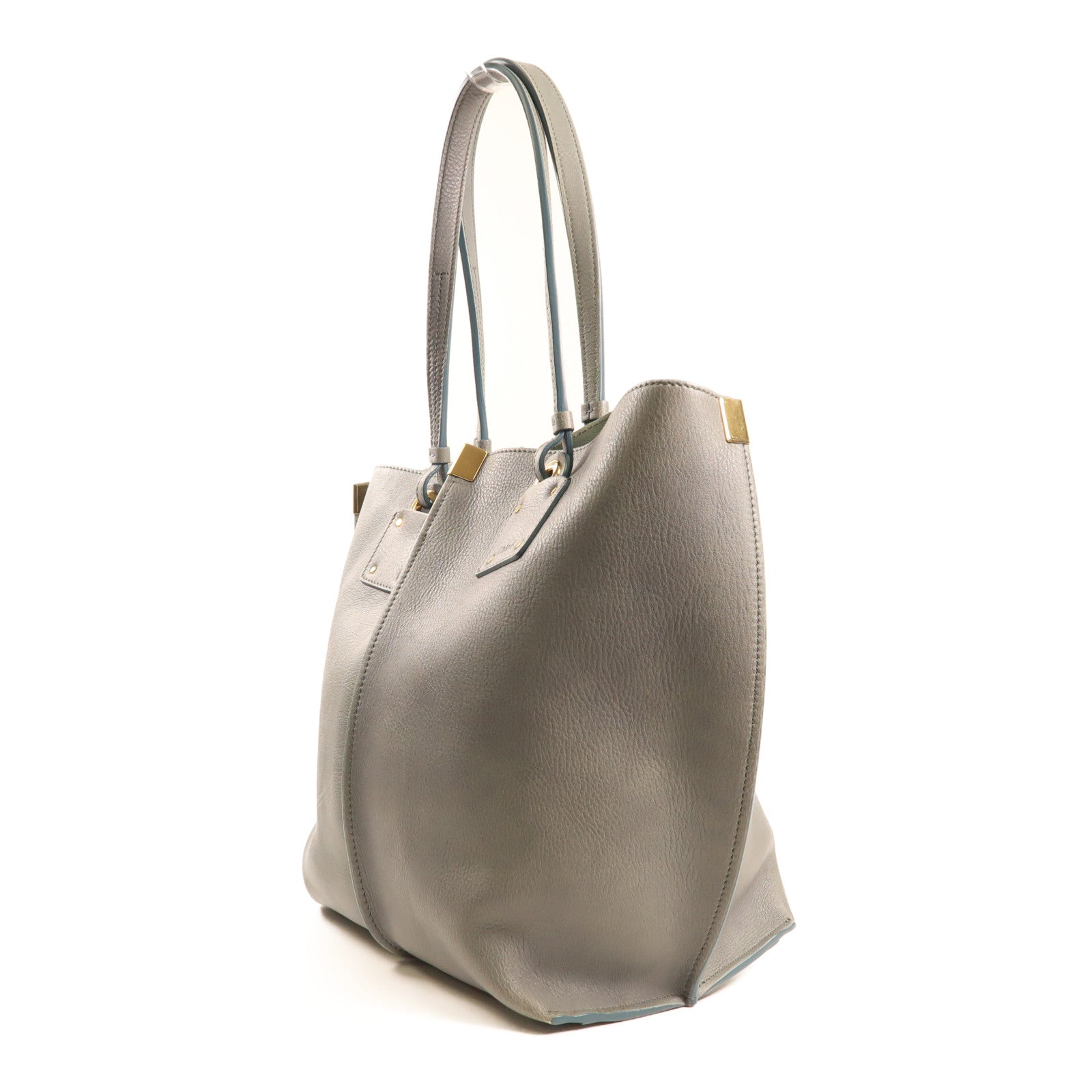 Chloe 牛皮皮革Shoulder Tote金扣肩背袋/手挽袋