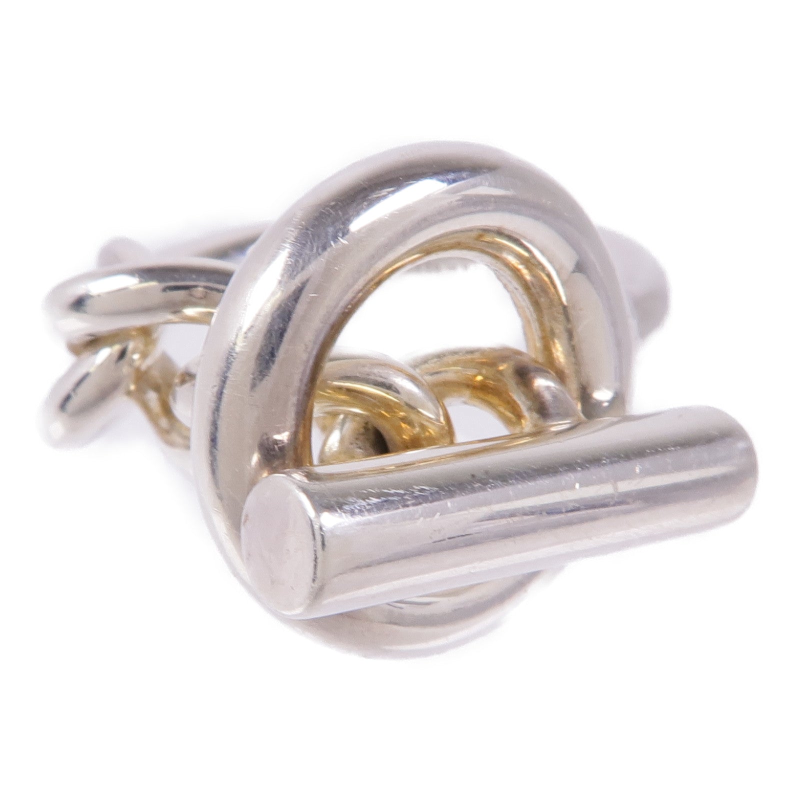 HERMES 925純銀Croisette Ring Large Model戒指Hermes#53/US#6