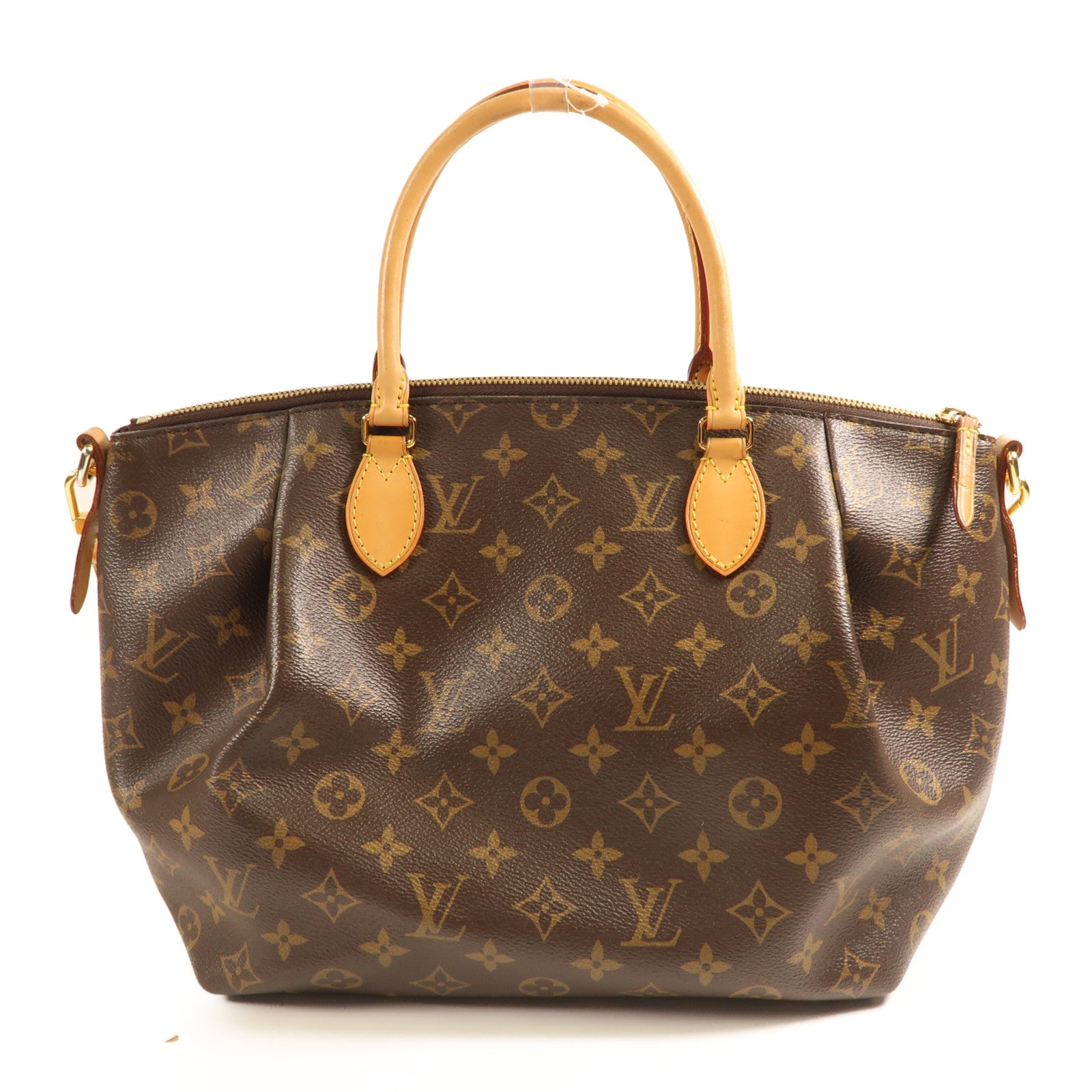 LOUIS VUITTON LV GHW Turenne MM 2 Way Shoulder Bag Handbag M48814 Monogram Brown