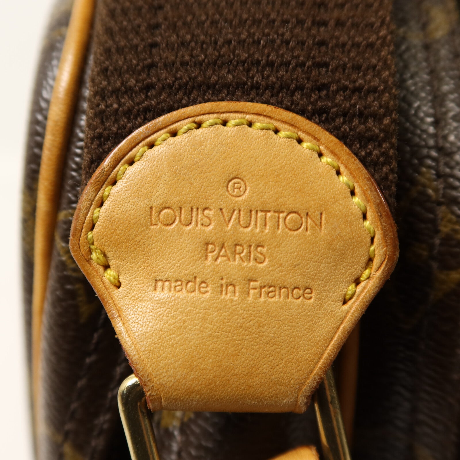 LOUIS VUITTON Monogram Reporter PM金扣肩背袋