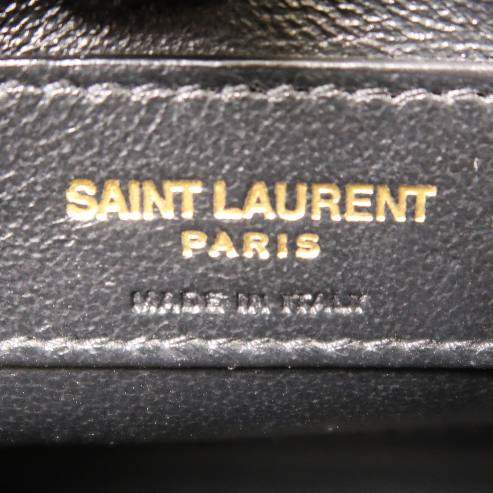 SAINT LAURENT 牛皮皮革2 Way Shoulder Bag金扣手挽肩背兩用袋