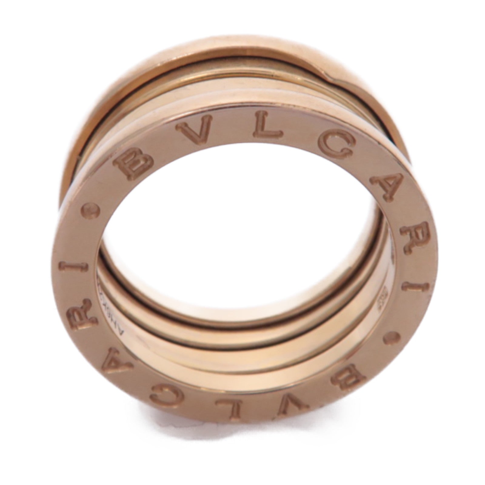 BVLGARI 【激減優惠】18K玫瑰金B.zero1戒指Bvlgari#52/US#6