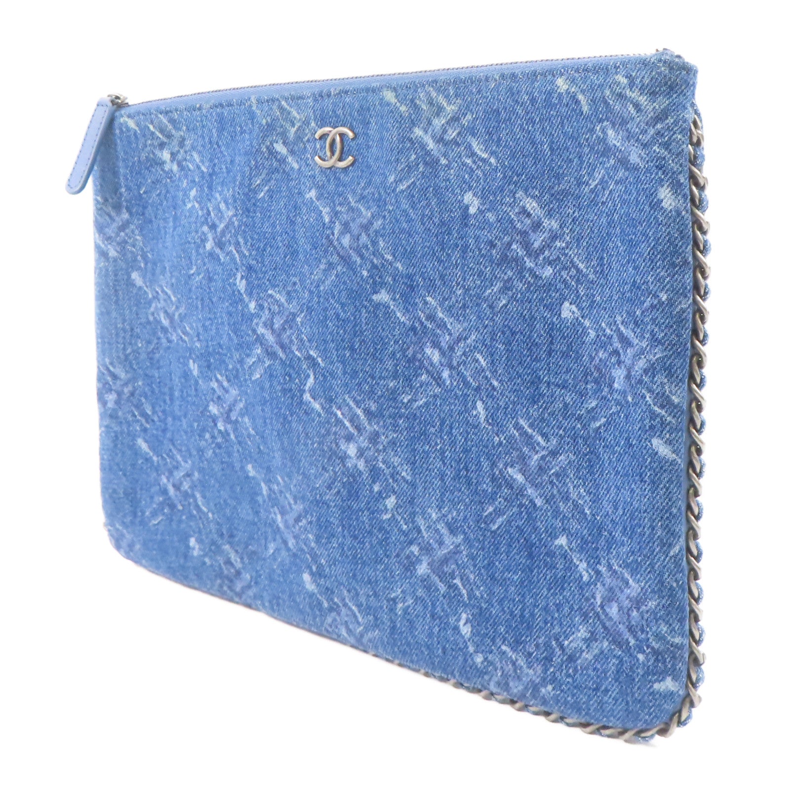 CHANEL 牛仔布Pouch手拿包藍色– Brand Off Hong Kong Online Store CHANEL 牛仔布Pouch手拿包藍色– Brand Off Hong Kong Online Store