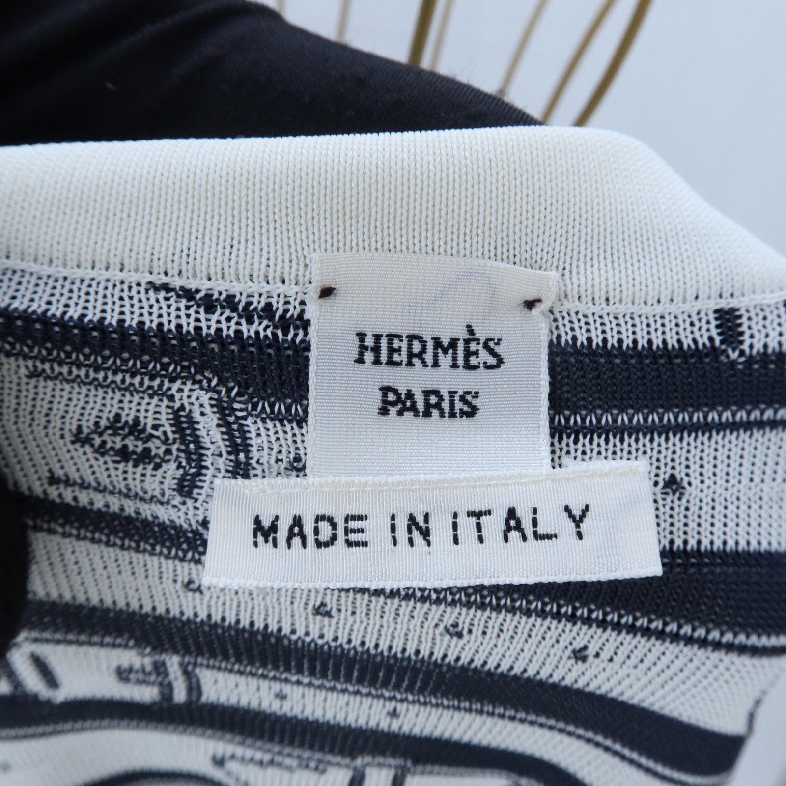 HERMES Viscose Knit Top針織