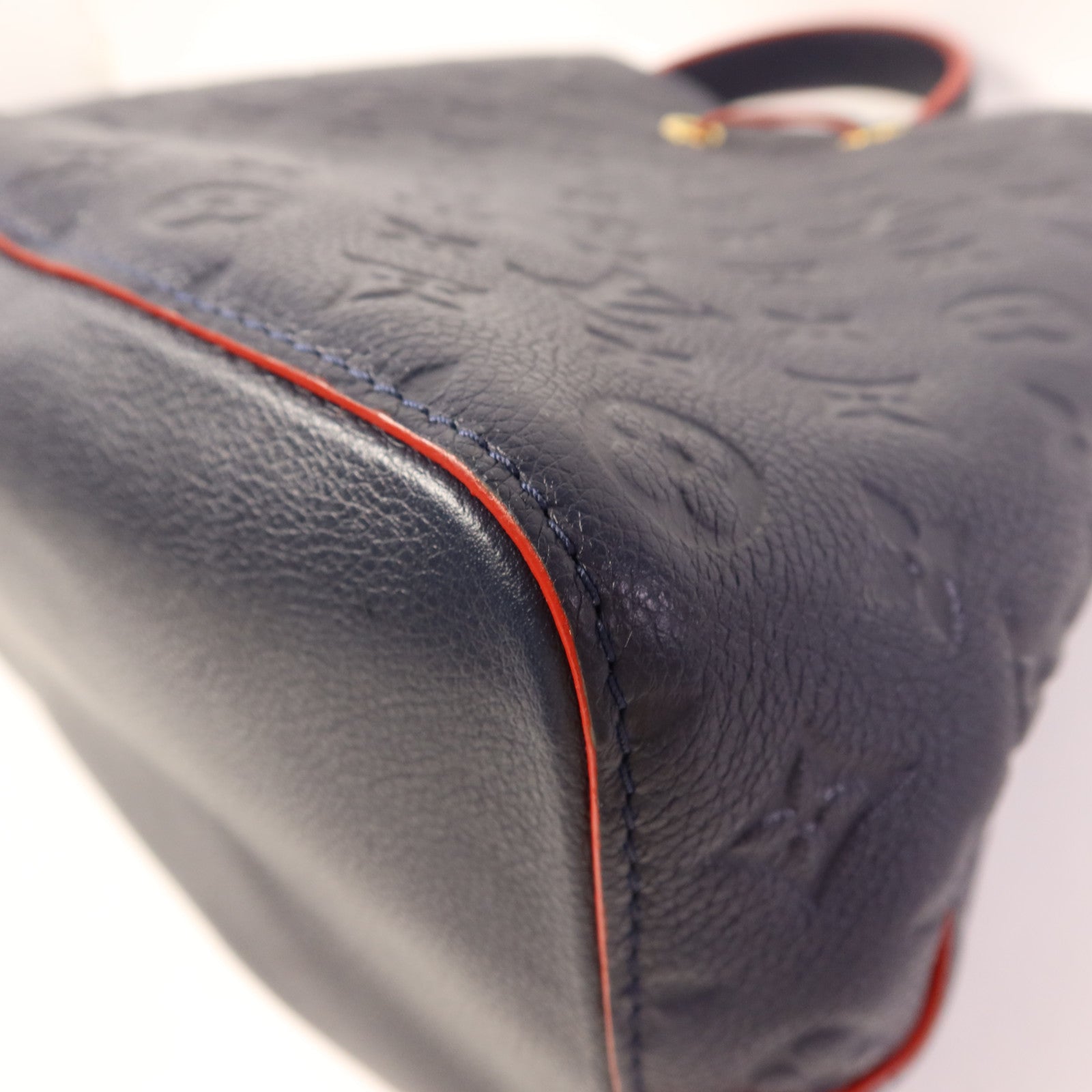 LOUIS VUITTON Monogram Empreinte Neo Noe MM金扣手挽肩背兩用袋