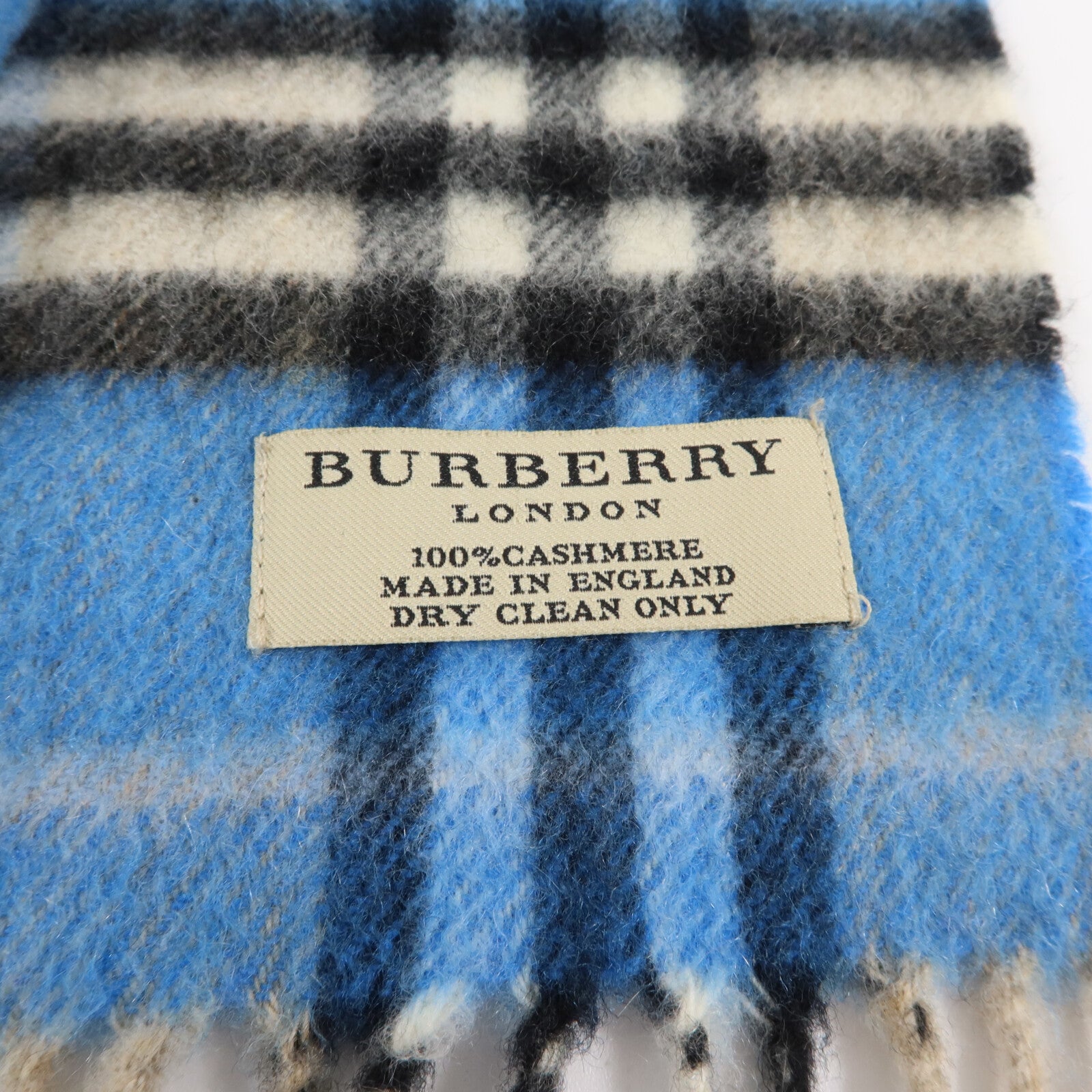 BURBERRY 羊絨Scarf 30X168cm頸巾