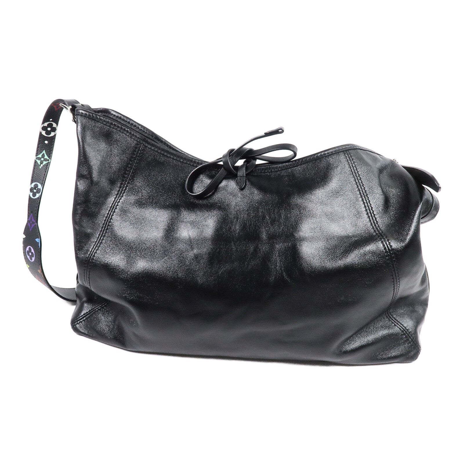 LOUIS VUITTON 羊皮皮革LVxTM Carryall Vibe MM肩背袋