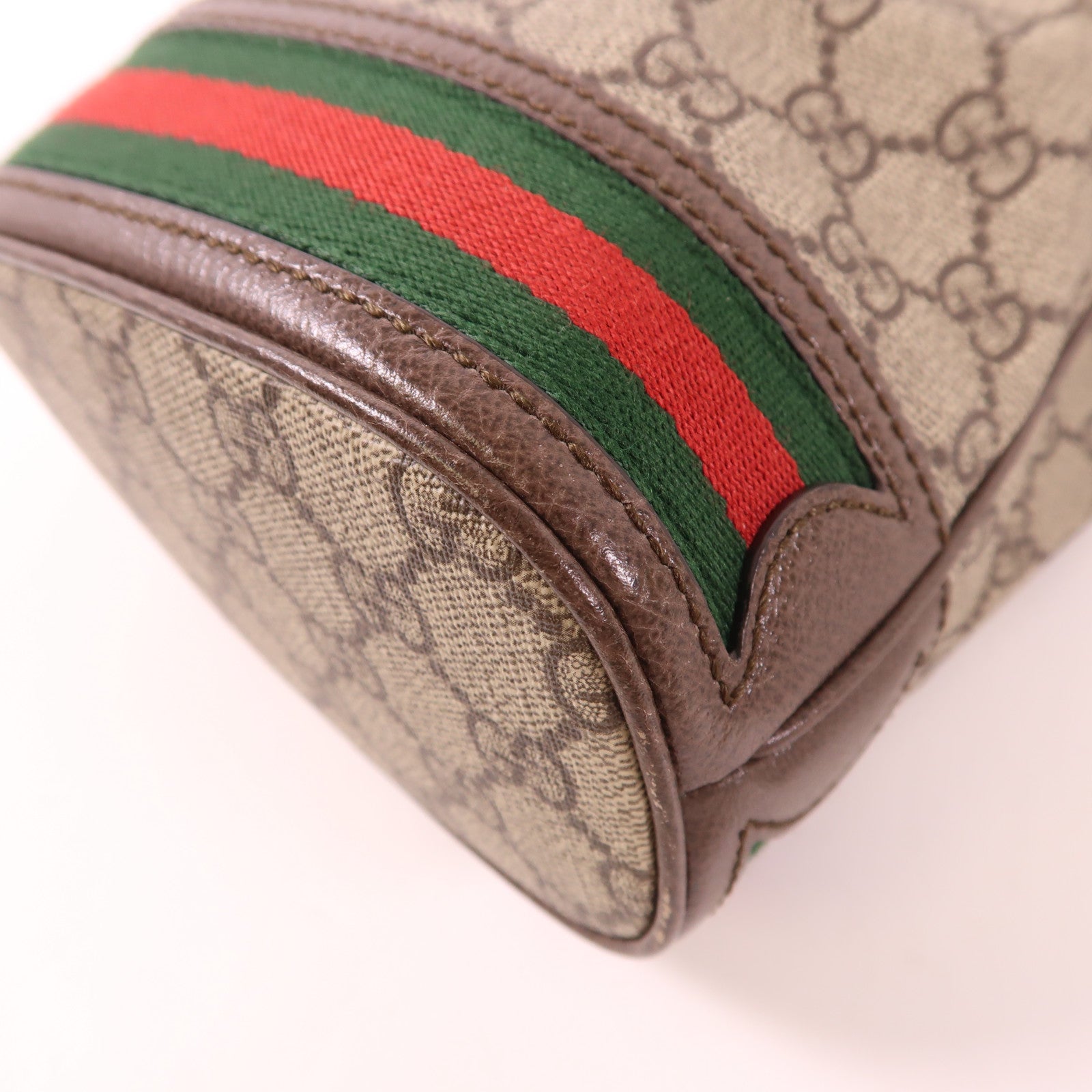 GUCCI 塗層帆布Ophidia Bucket Bag肩背袋