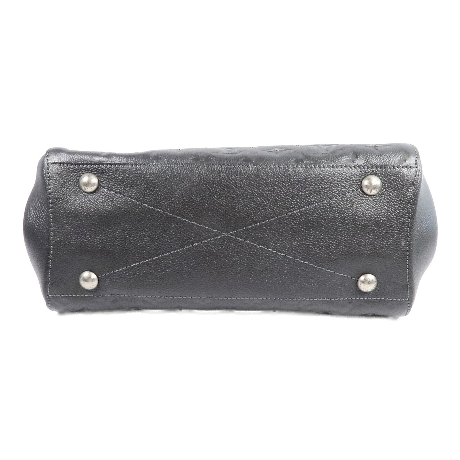 LOUIS VUITTON Monogram Empreinte Montaigne BB手挽肩背兩用袋