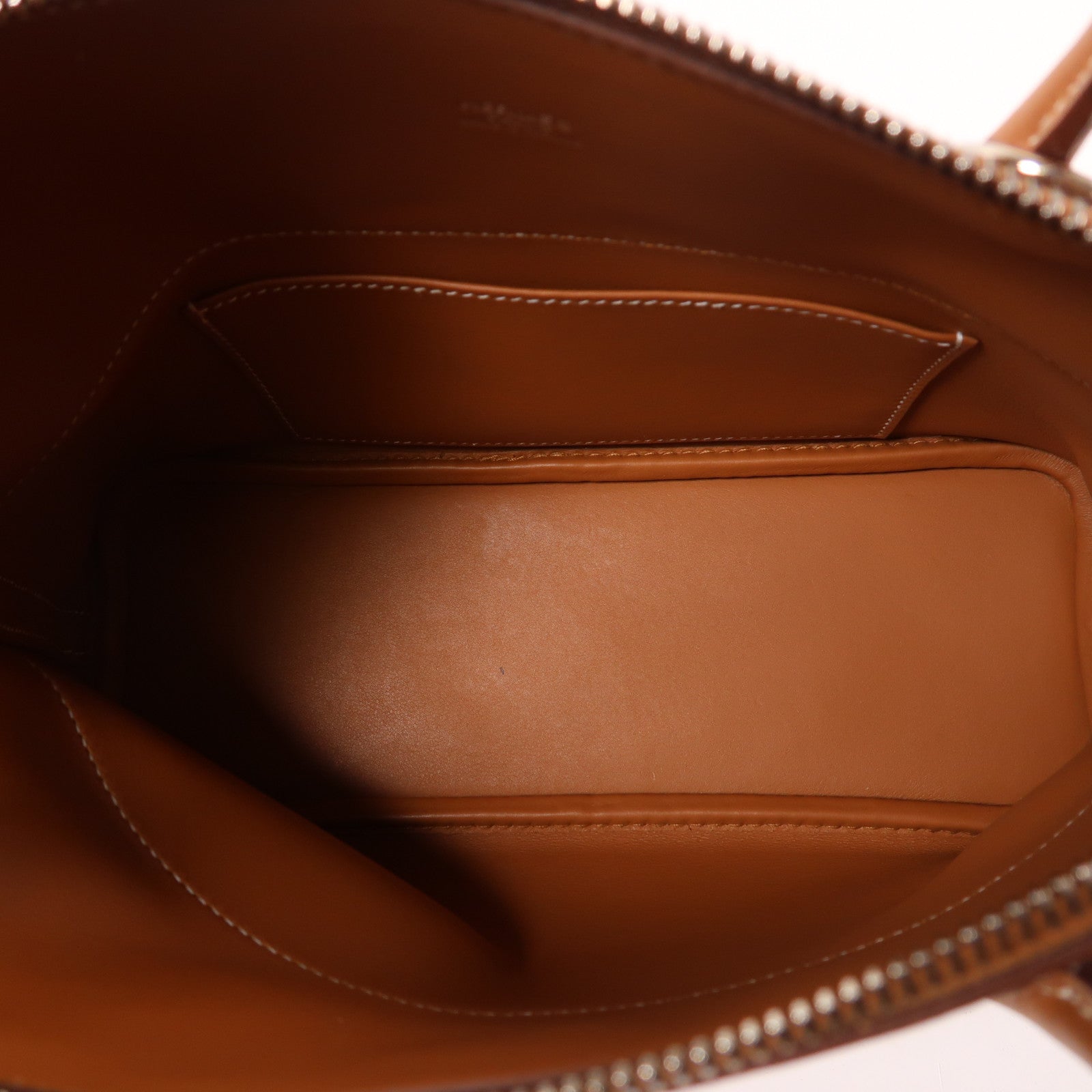 HERMES Swift皮革Bolide 27銀扣手挽肩背兩用袋金色