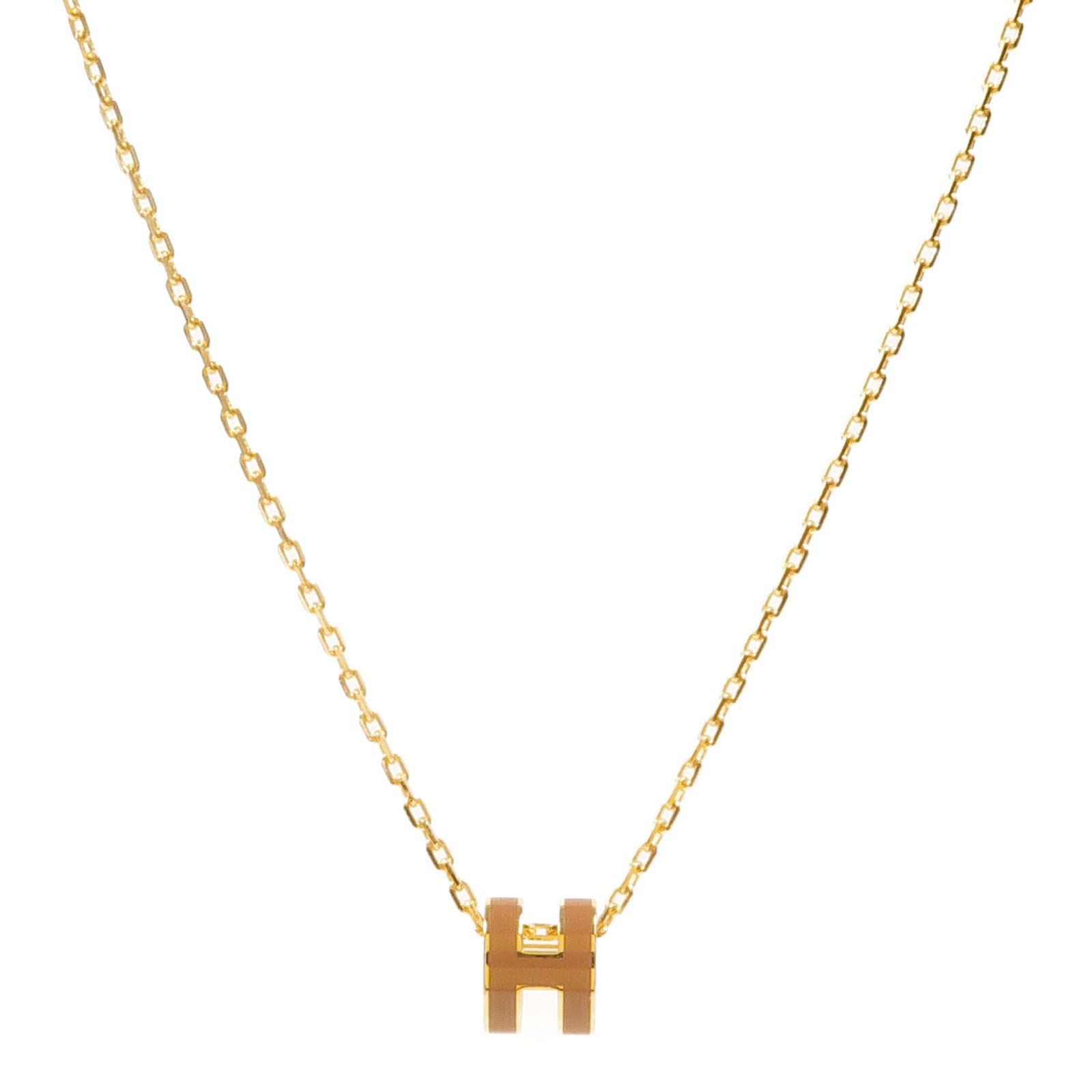 HERMES 金屬Mini Pop H項鍊