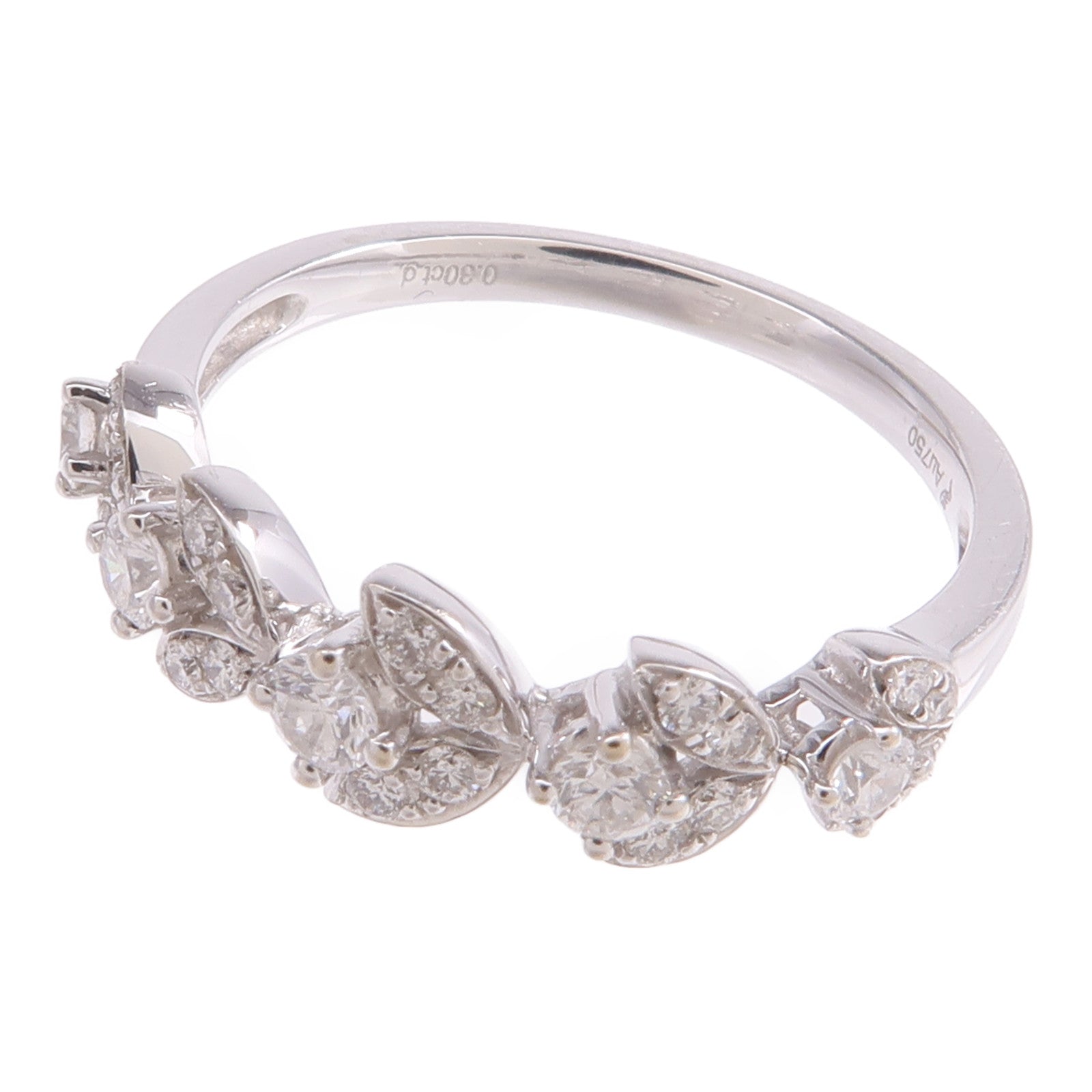 JEWELRY 18K白金Diamond Ring鑽石戒指US#5.5