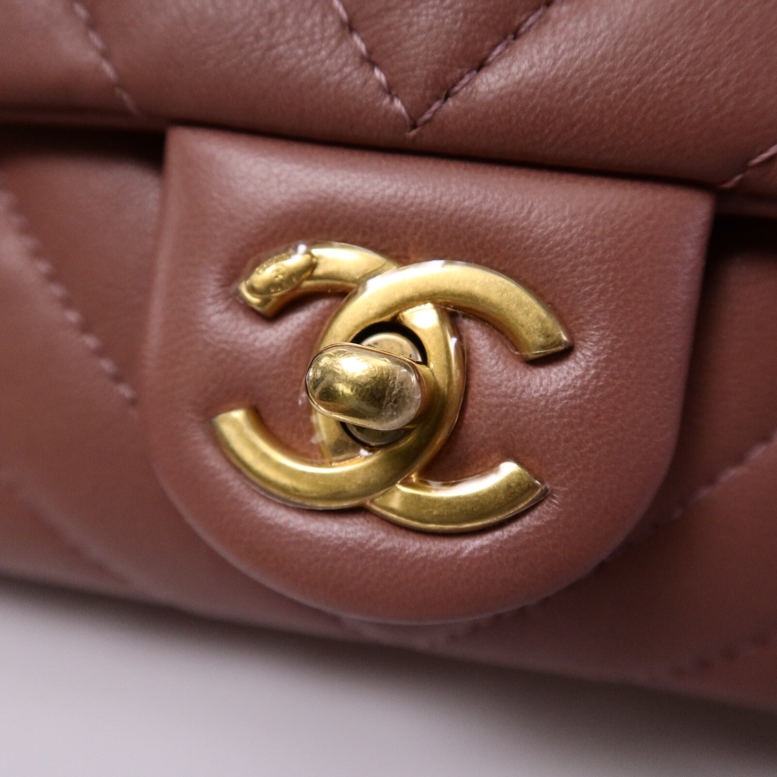 CHANEL 羊皮皮革Chain shoulder鏈帶肩背袋