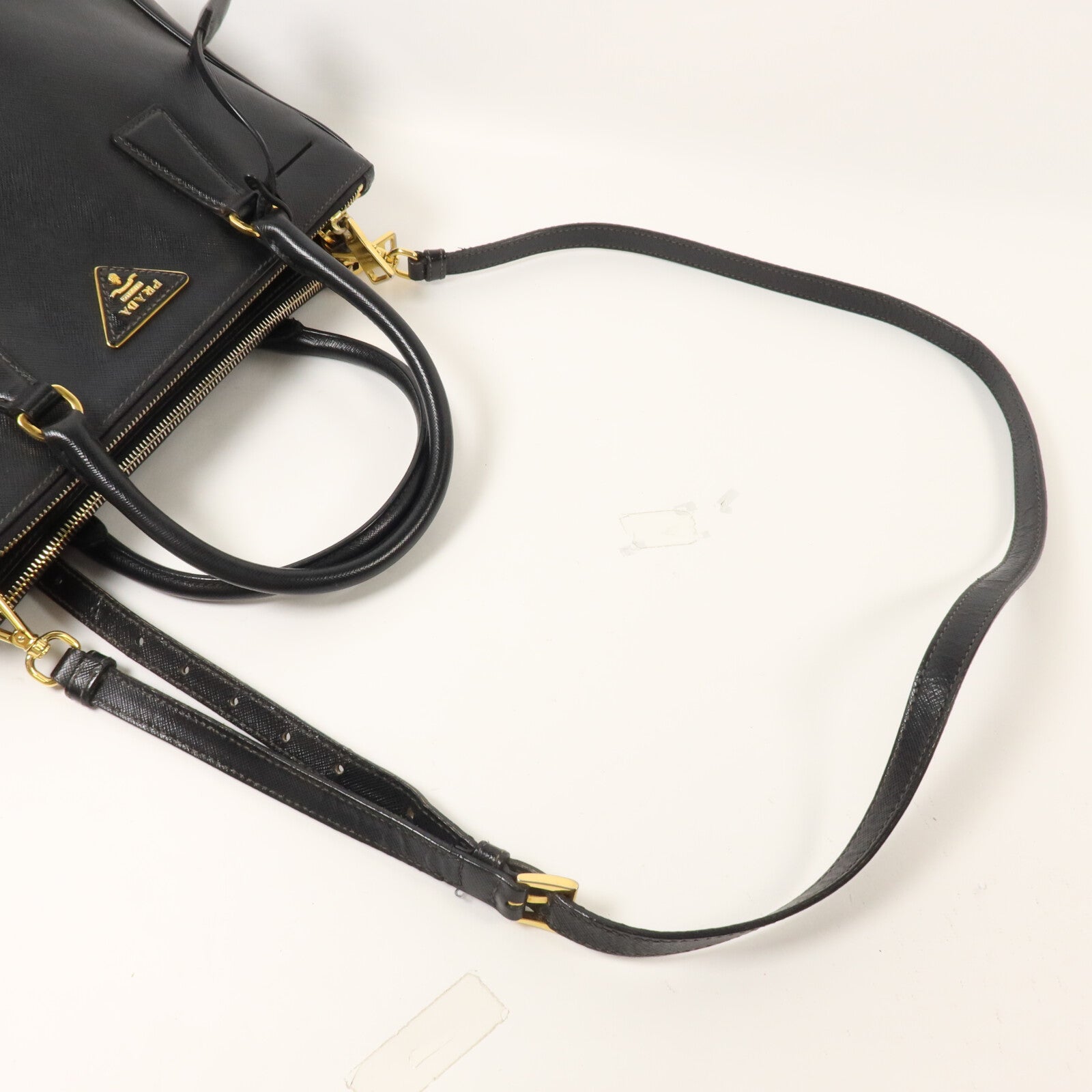 PRADA Saffiano皮革Galleria手挽肩背兩用袋