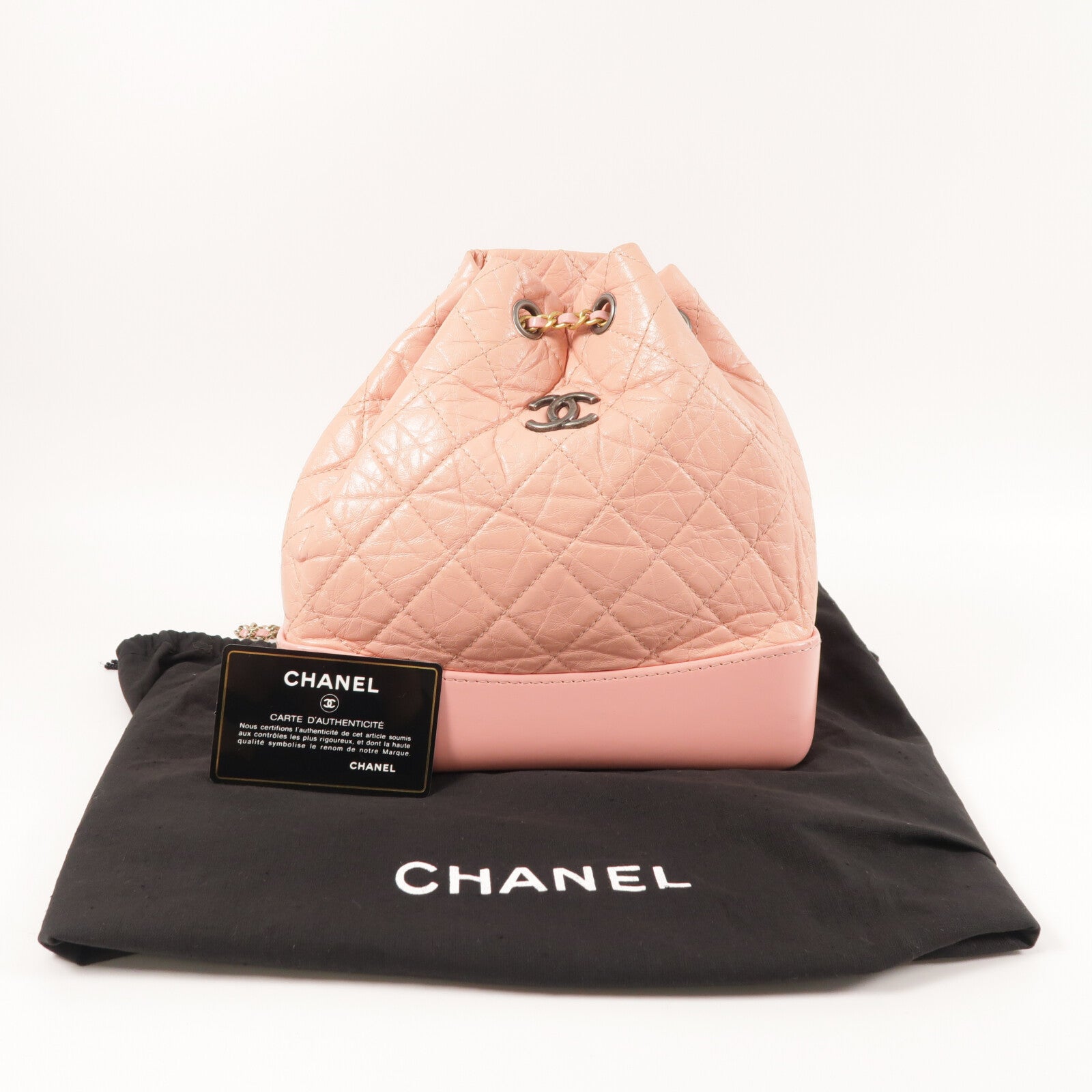 CHANEL 牛皮皮革Gabrielle Backpack背包