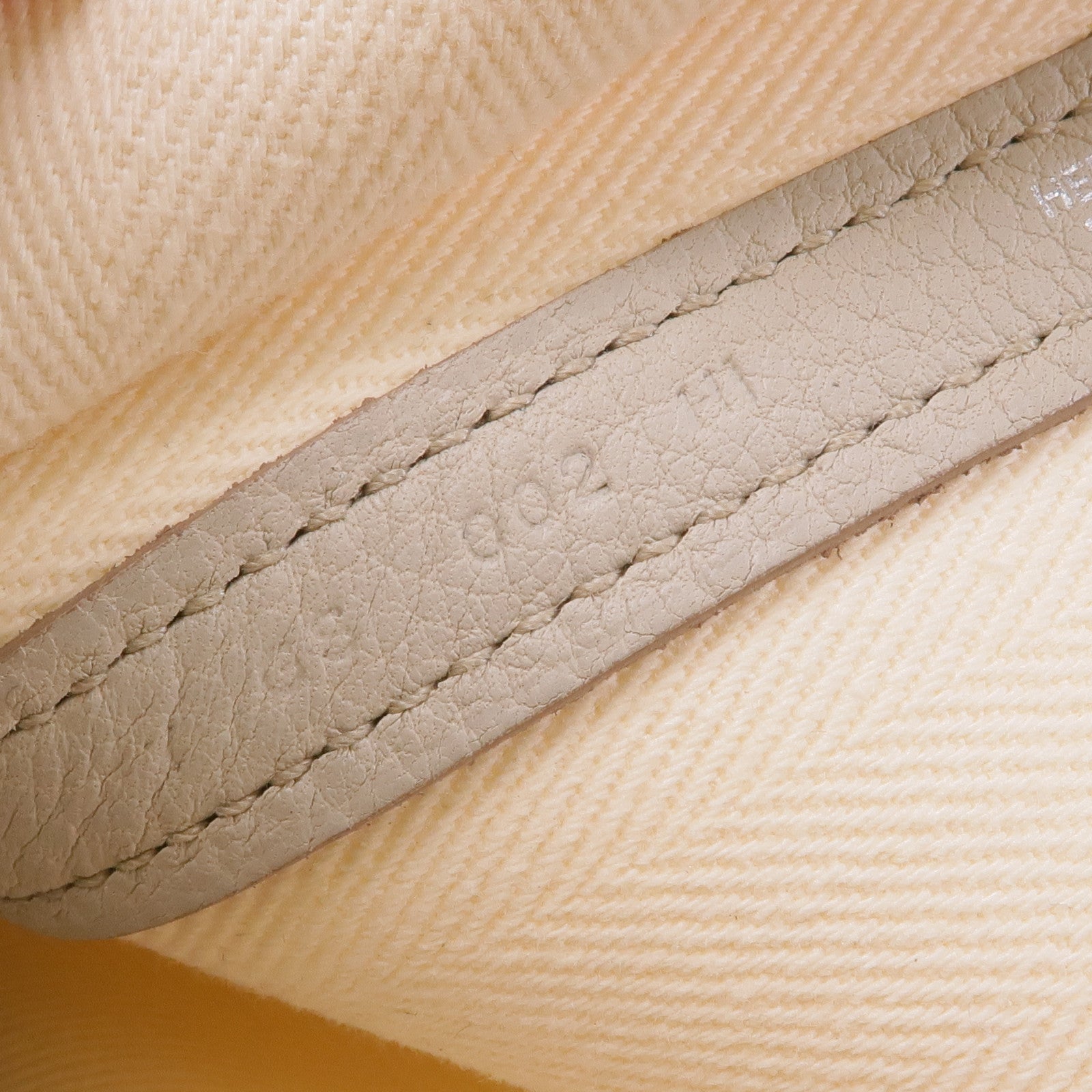 HERMES Toile Chevron帆布Garden Party TPM銀扣手挽袋Beton