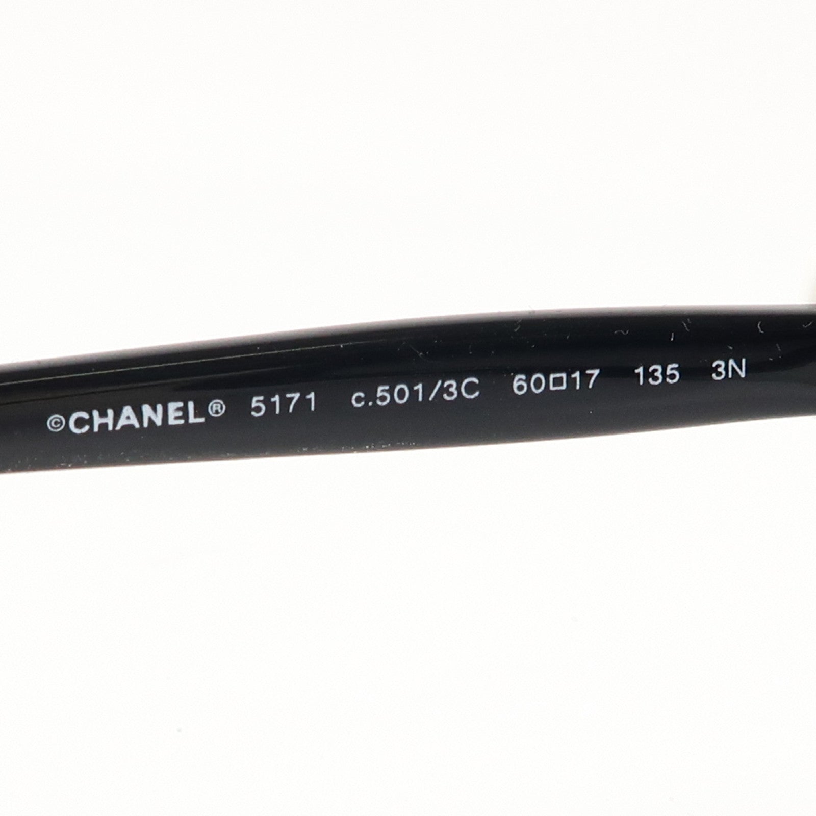 CHANEL PVC Sunglasses太陽眼鏡黑色