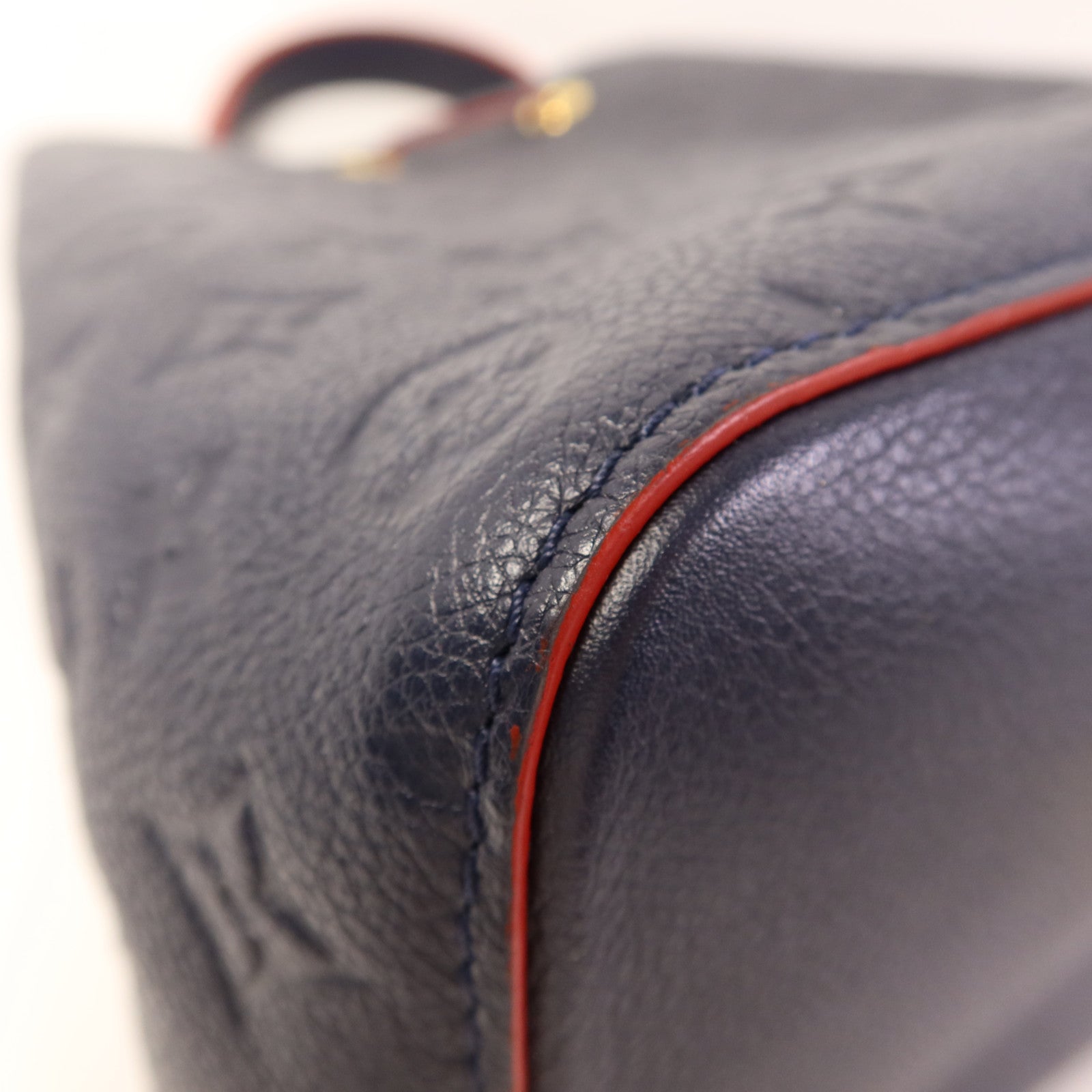 LOUIS VUITTON Monogram Empreinte Neo Noe MM金扣手挽肩背兩用袋