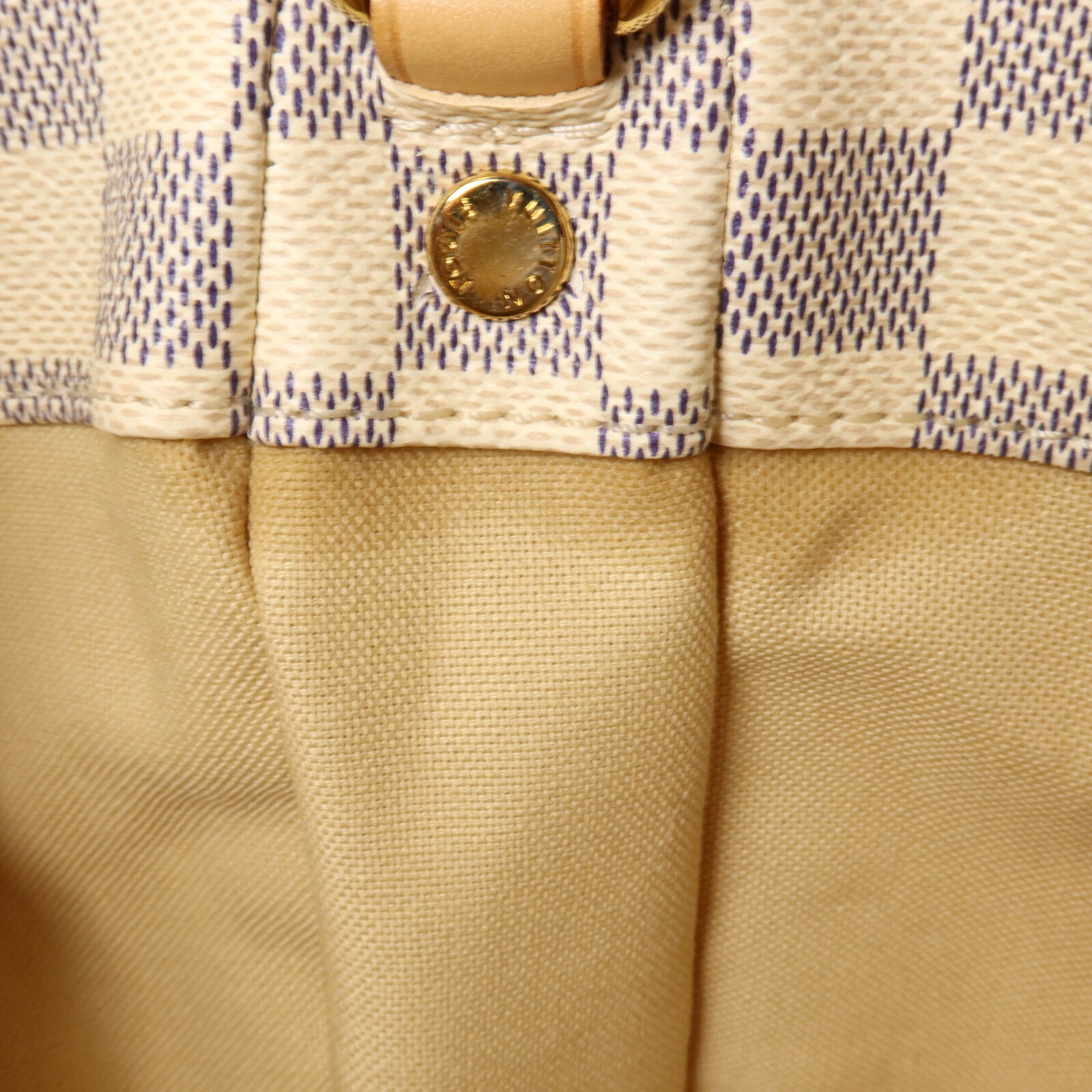 LOUIS VUITTON Damier Azur Soffi手挽肩背兩用袋