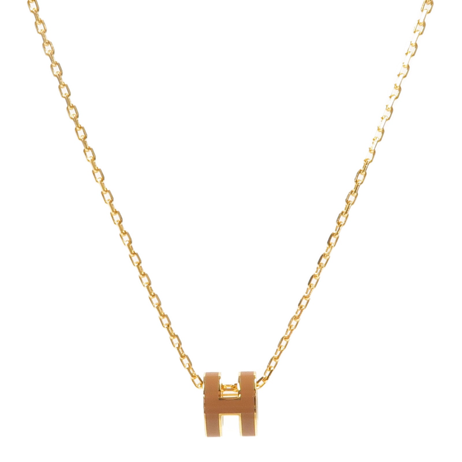HERMES 金屬Mini Pop H項鍊