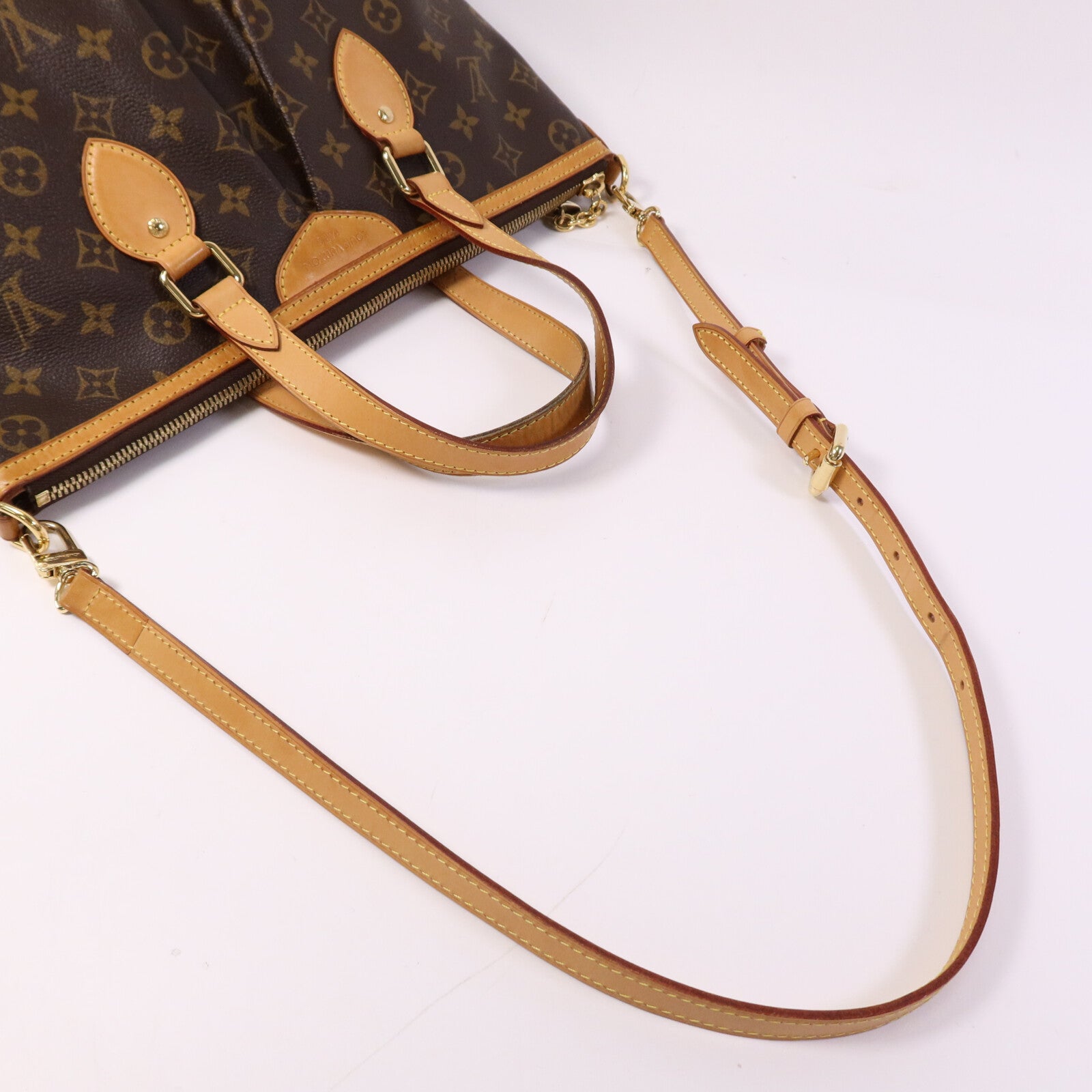 LOUIS VUITTON 【激減優惠】Monogram Palermo GM金扣手挽肩背兩用袋