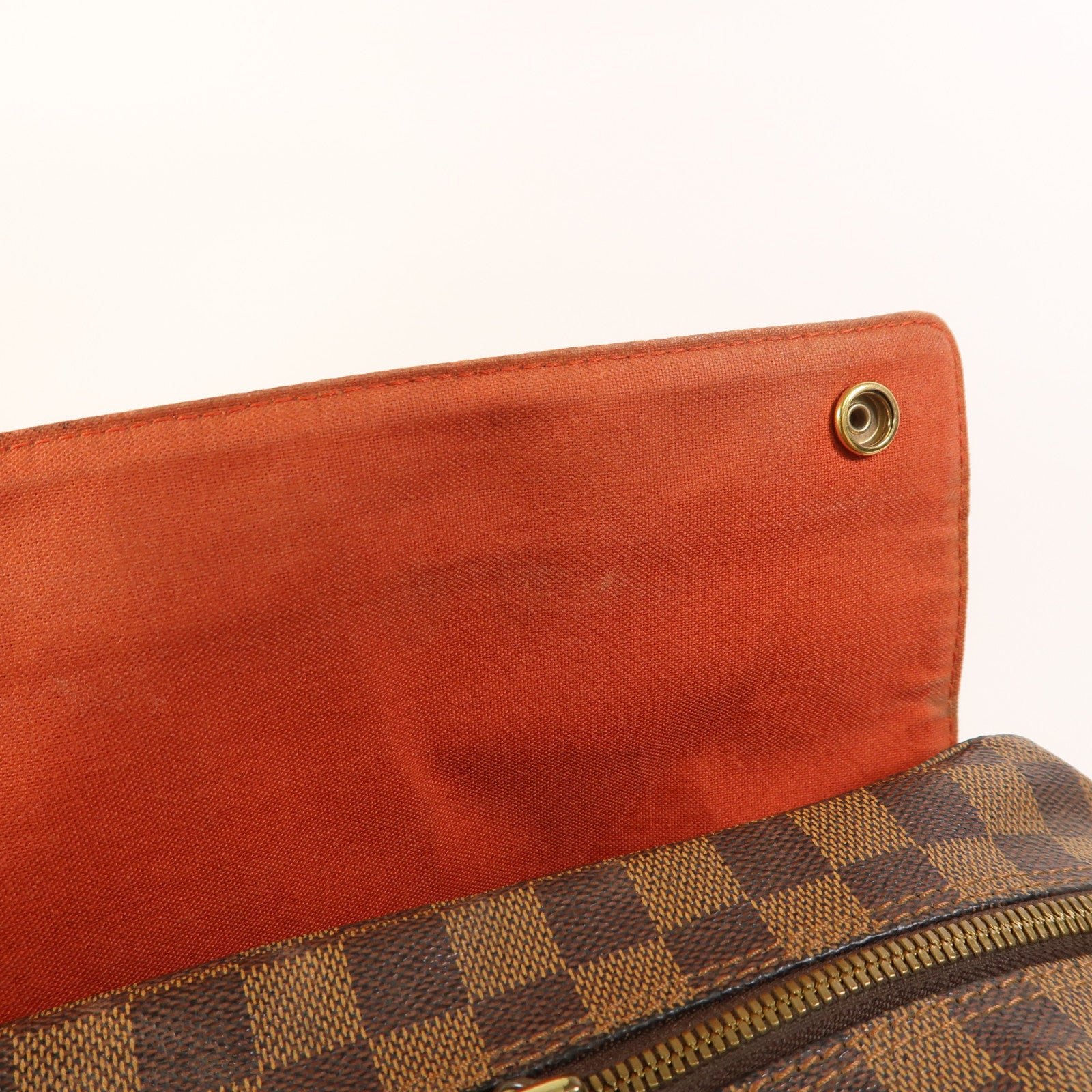 LOUIS VUITTON Damier Naviglio金扣肩背袋