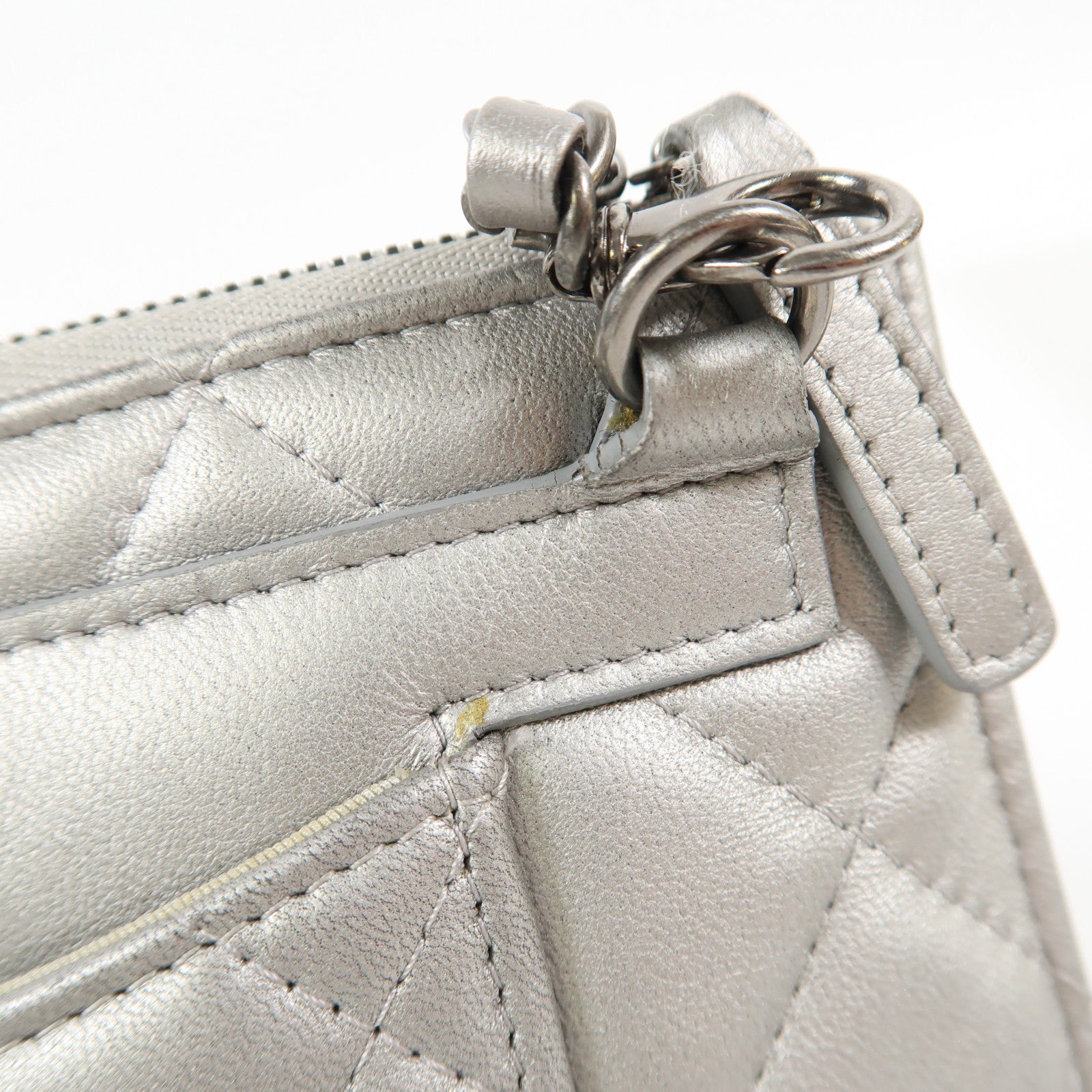 CHANEL 羊皮皮革Shoulder Bag鏈帶肩背袋