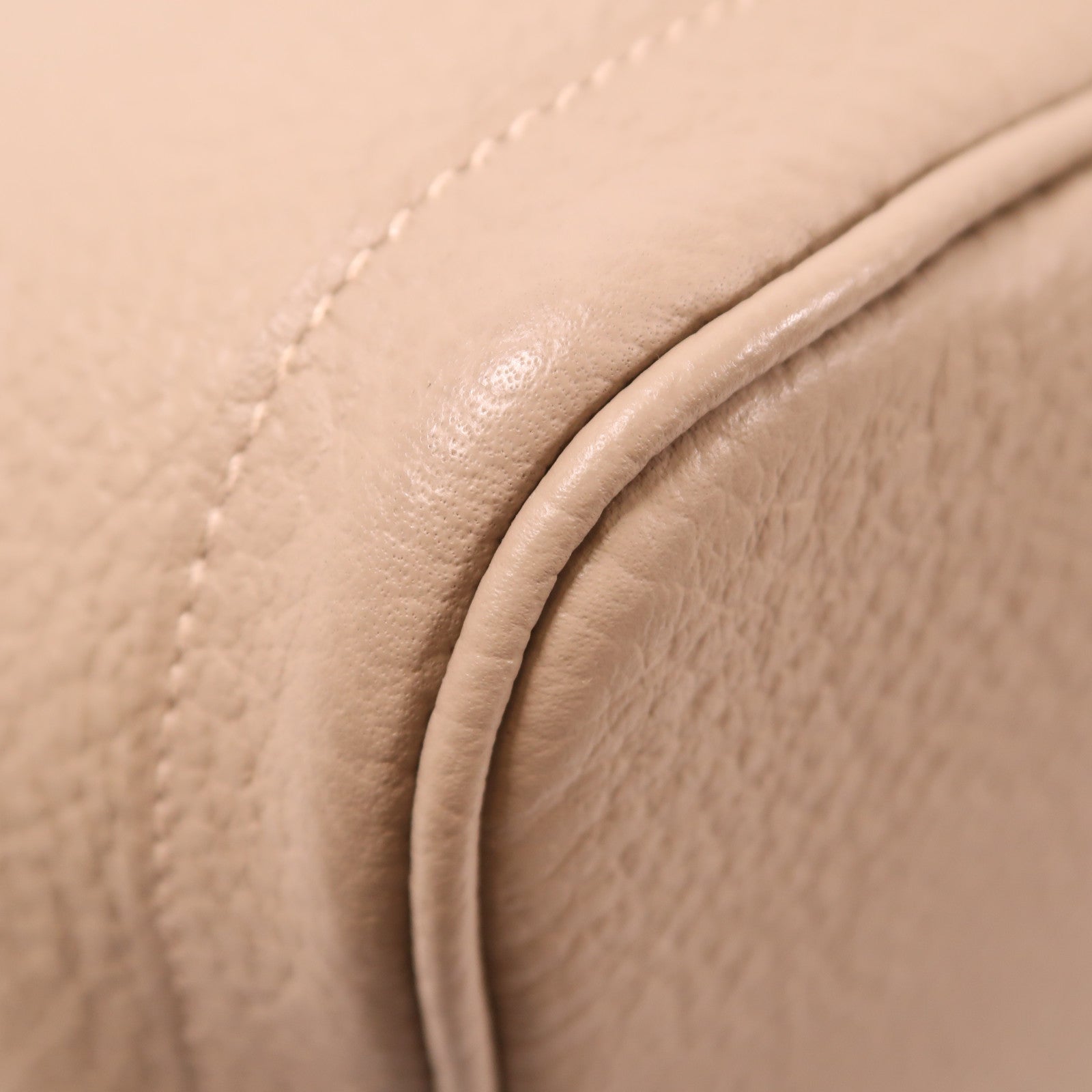 HERMES Negonda皮革Garden Party PM銀扣手挽袋Gris Tourterelle