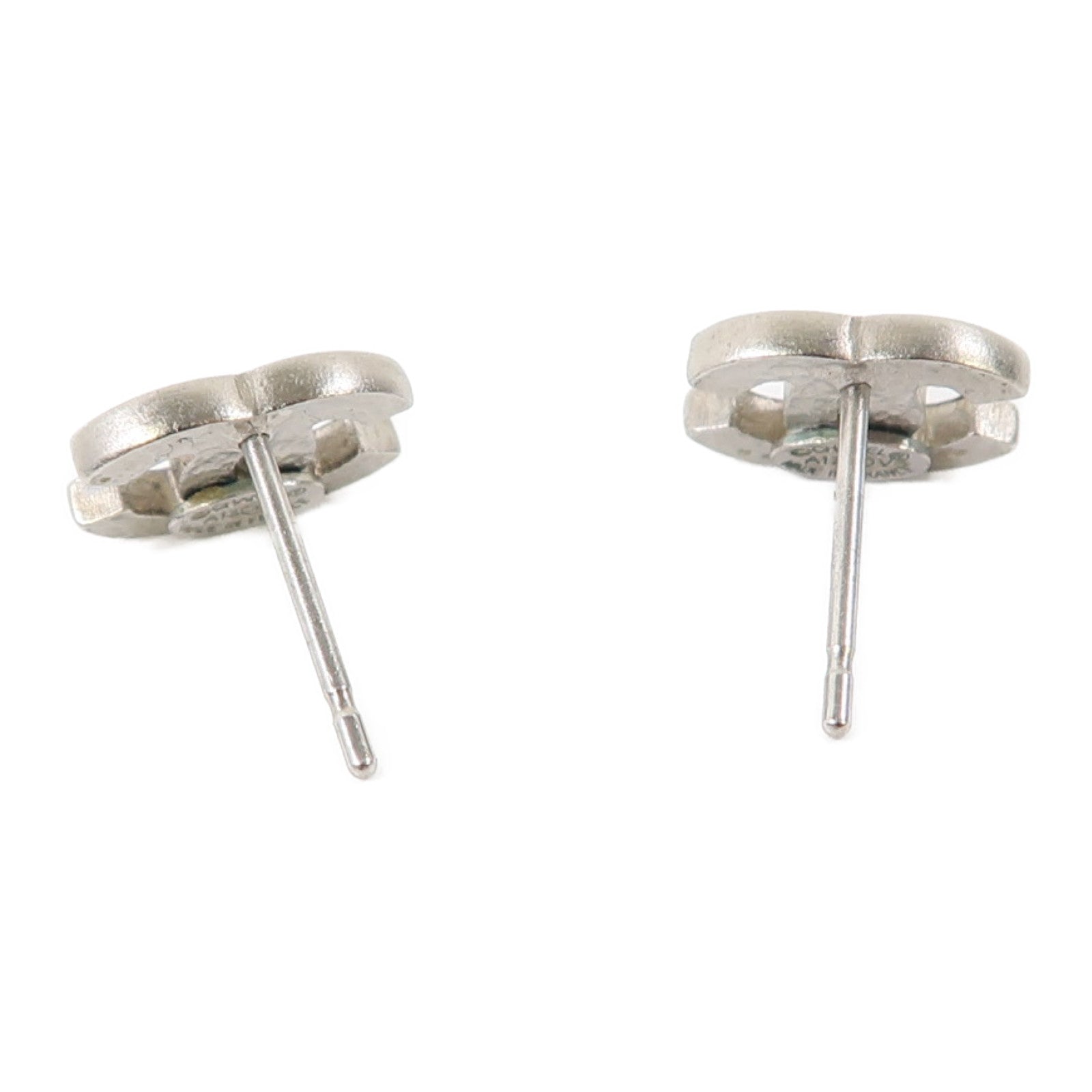 CHANEL 金屬Earrings耳環銀色