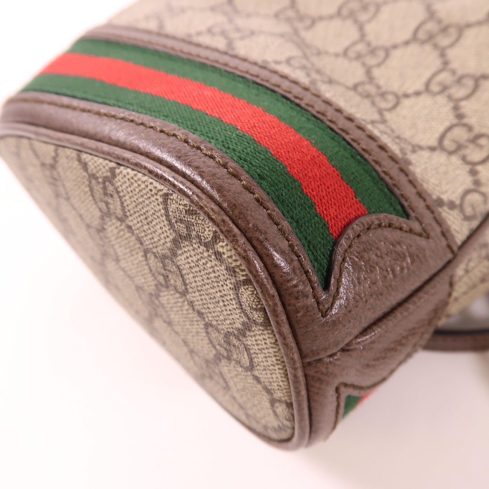 GUCCI 塗層帆布Ophidia Bucket Bag肩背袋
