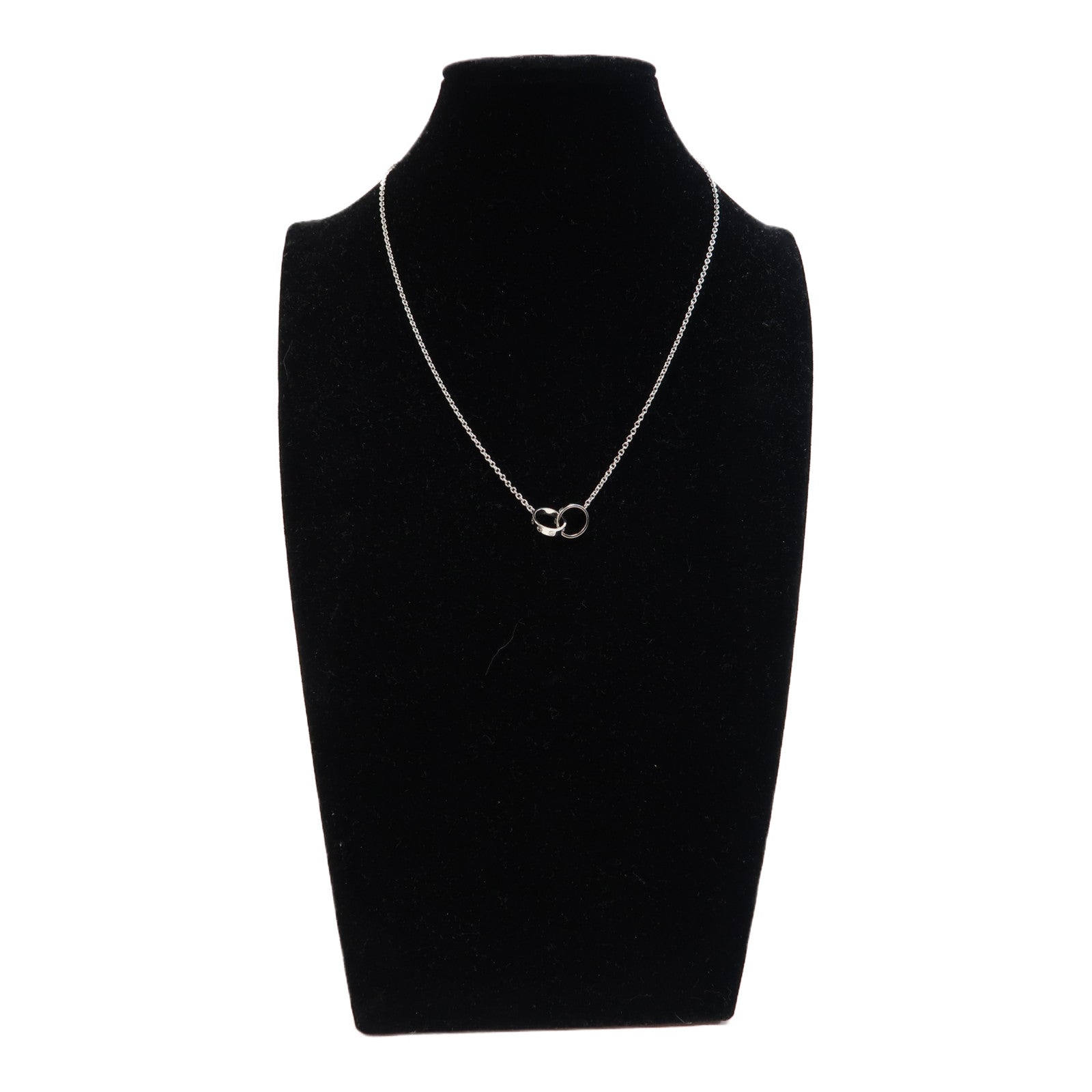 CARTIER 【激減優惠】18K白金Love Necklace項鍊