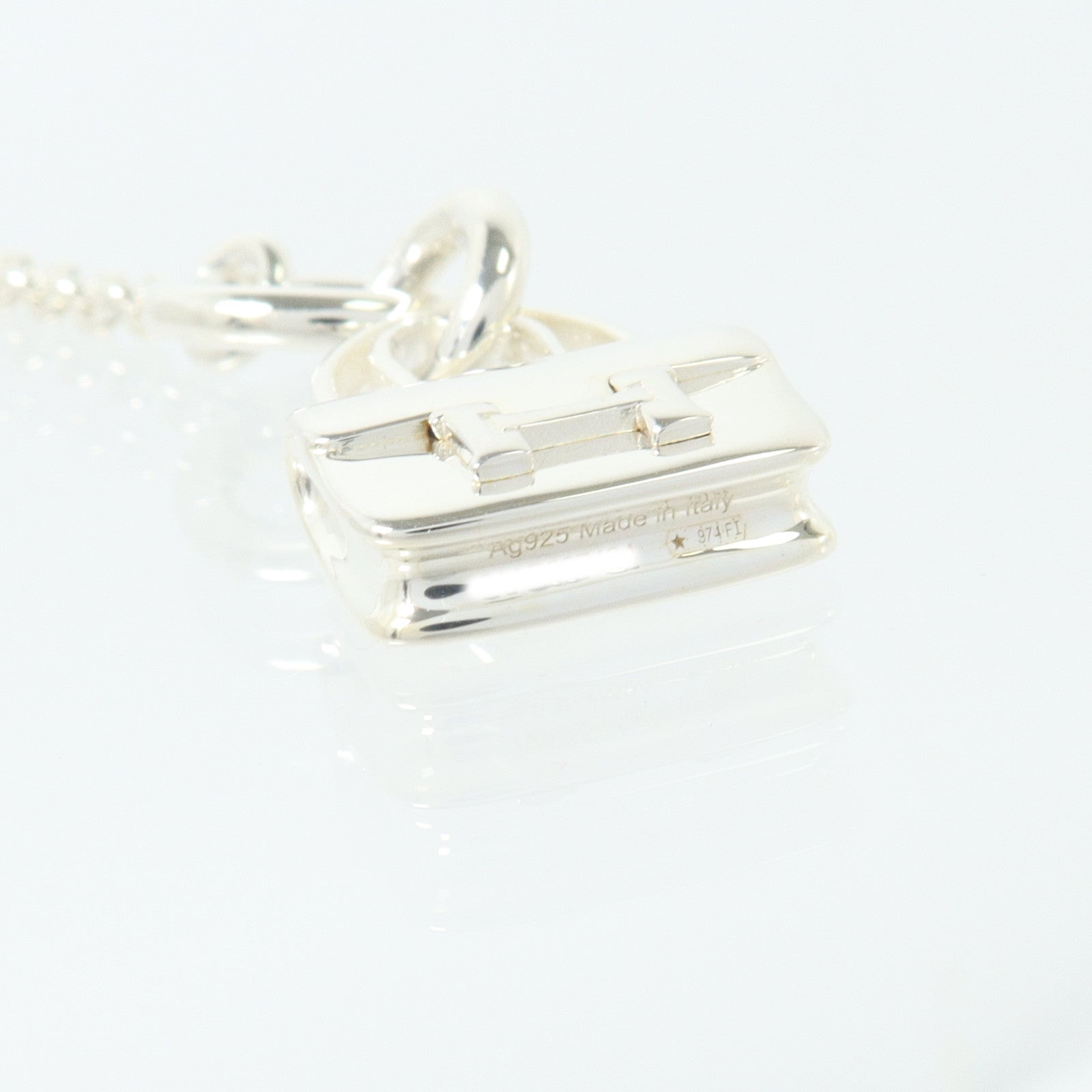 HERMES 925純銀Constance Necklace項鏈