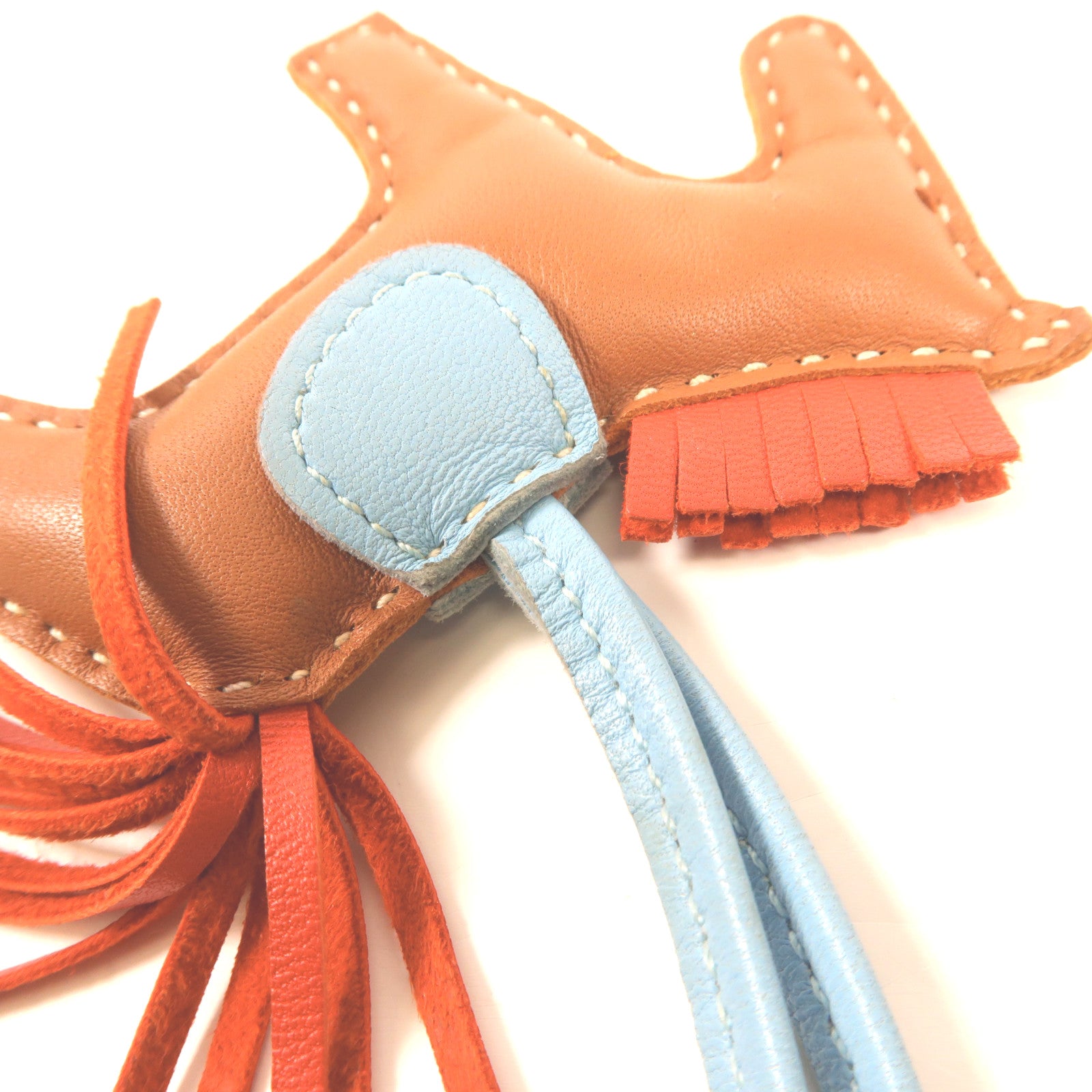 HERMES Swift皮革Rodeo PM掛飾