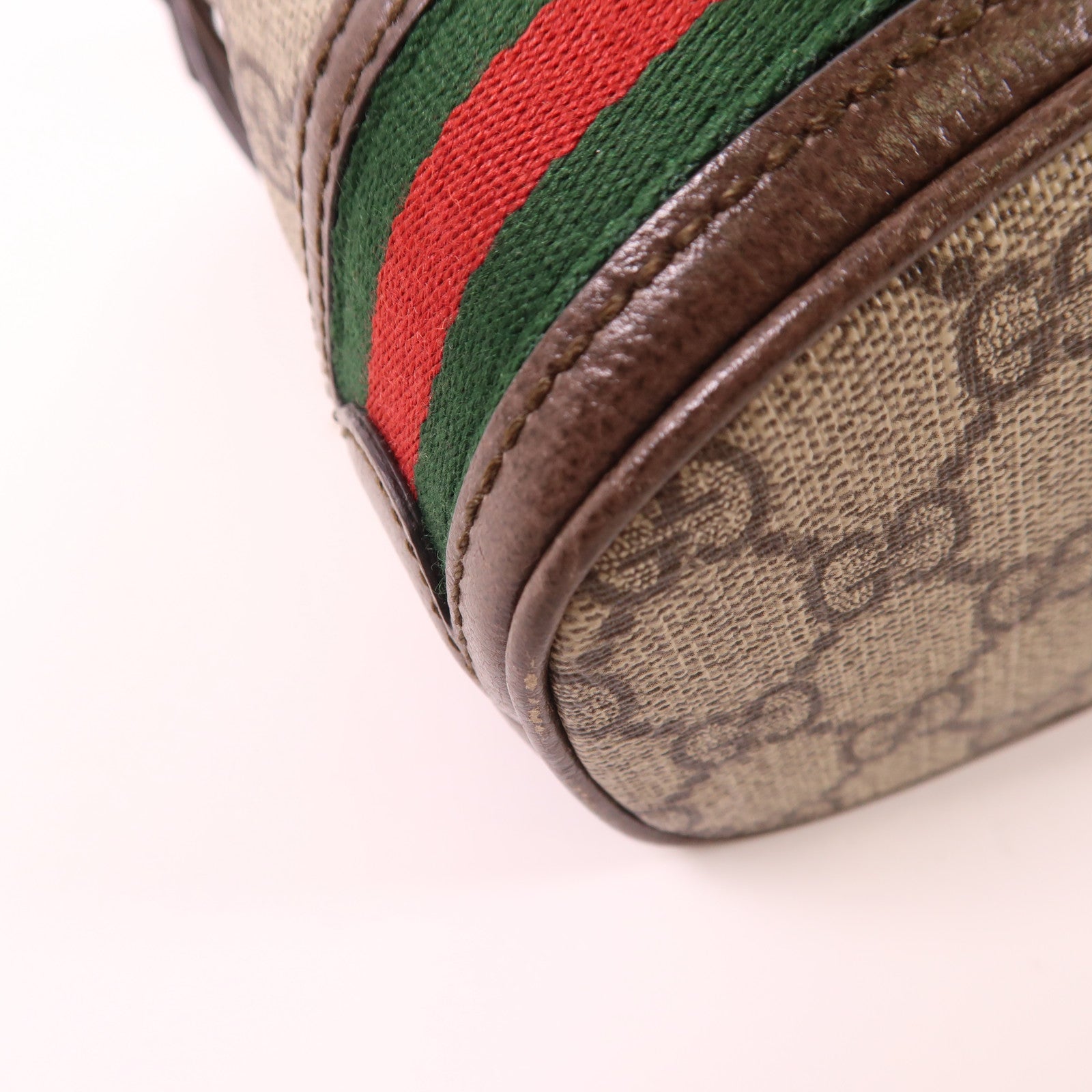 GUCCI 塗層帆布Ophidia Bucket Bag肩背袋