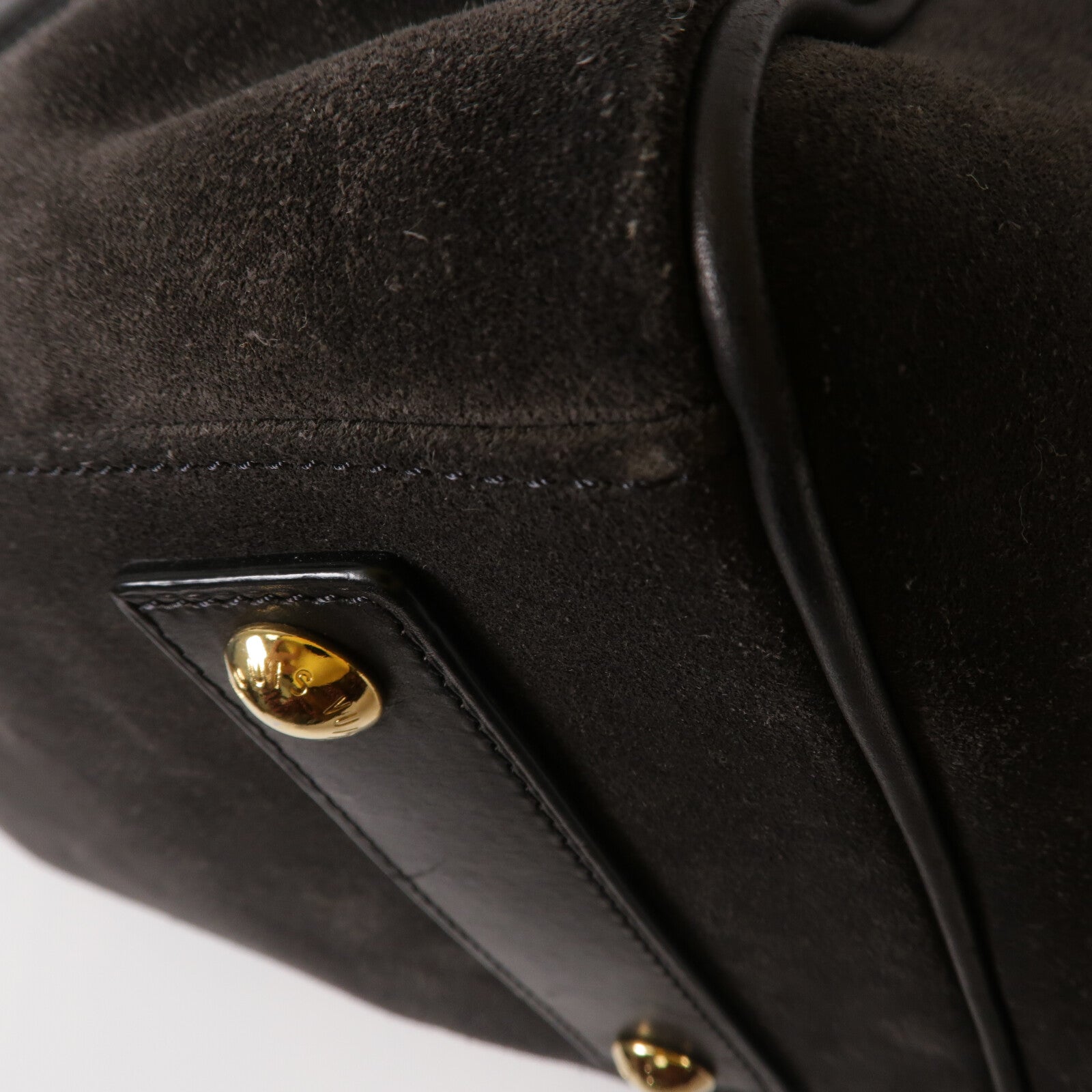 LOUIS VUITTON 絨布SC Bag PM手挽肩背兩用袋
