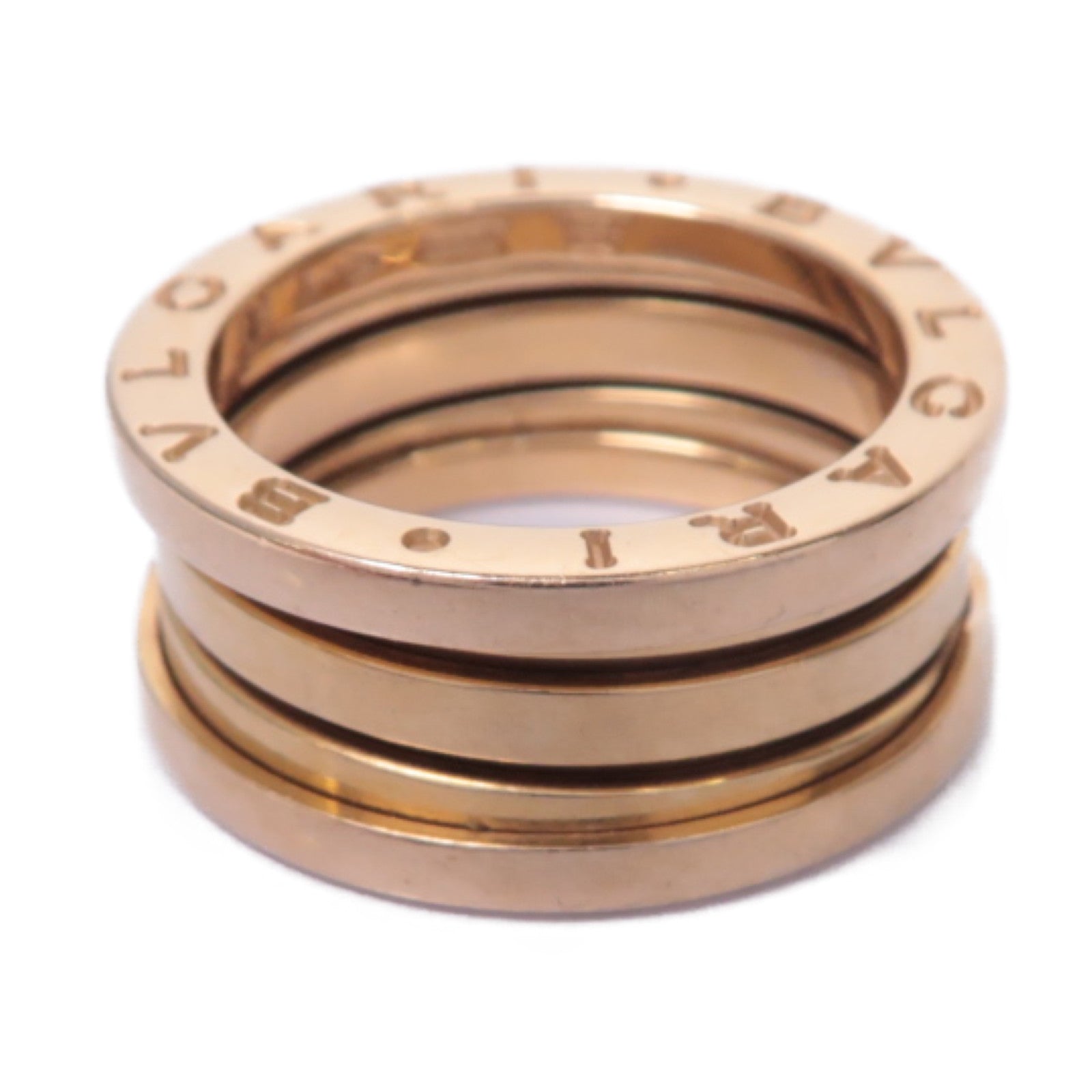 BVLGARI 【激減優惠】18K玫瑰金B.zero1戒指Bvlgari#52/US#6
