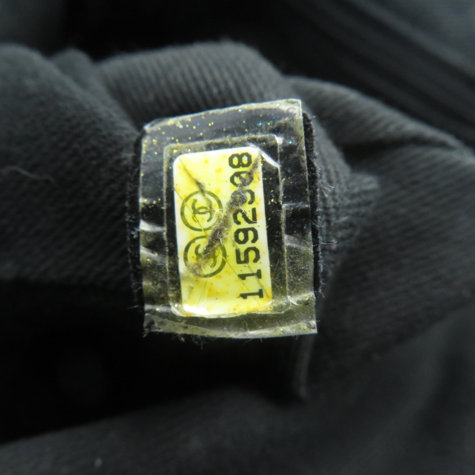 CHANEL 【清倉大減價】菱格牛皮皮革Tote Bag銀扣手挽袋黑色
