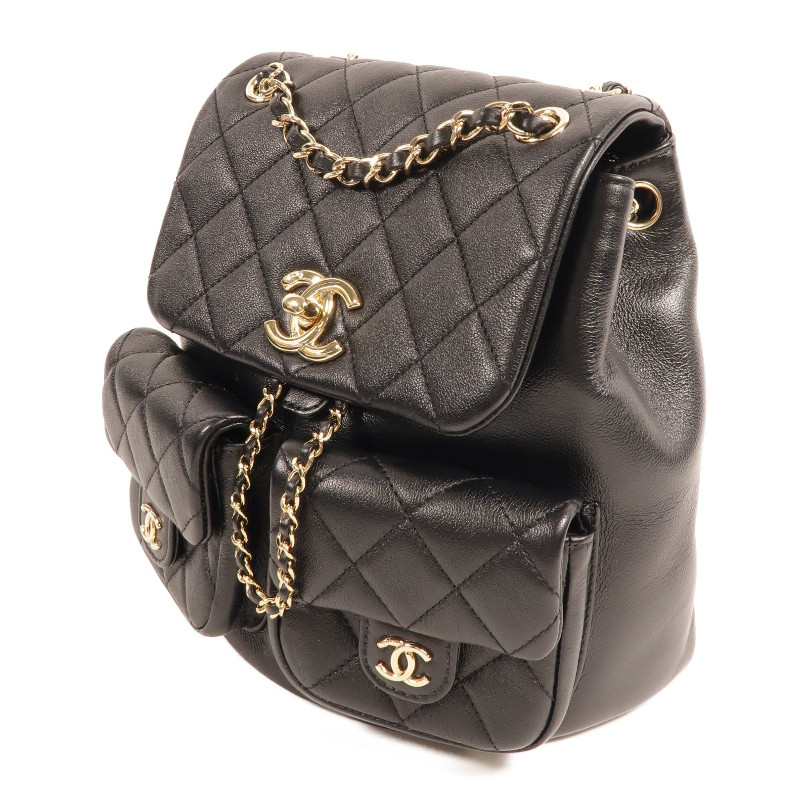 CHANEL 牛皮皮革Small Duma Backpack背包