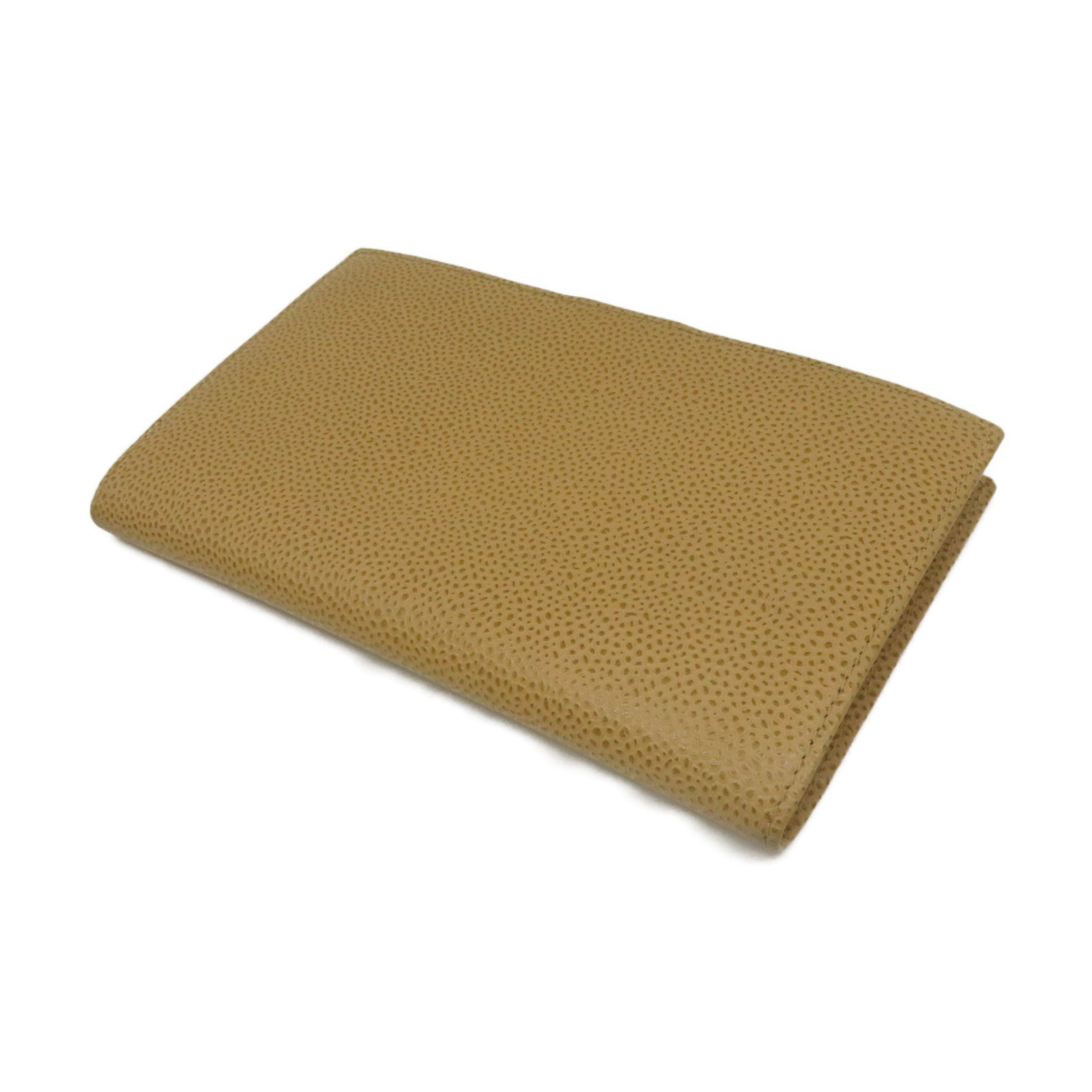 CHANEL Caviar Leather Long Wallet Gold Buckle Long Wallet Apricot
