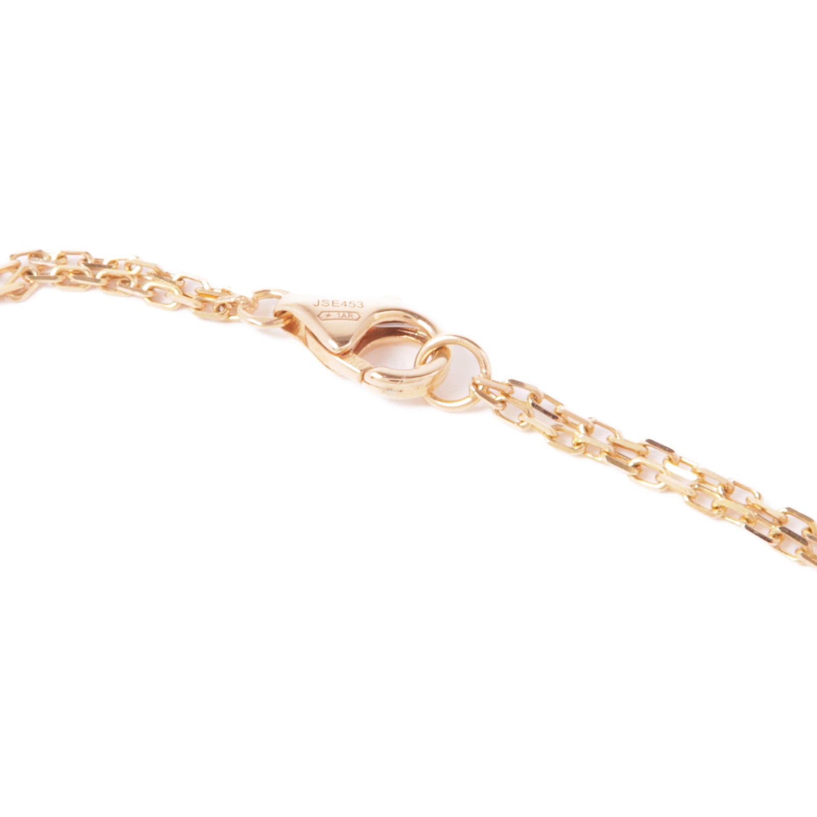 CARTIER 18K玫瑰金Love Necklace 2 Diamonds鑽石項鍊