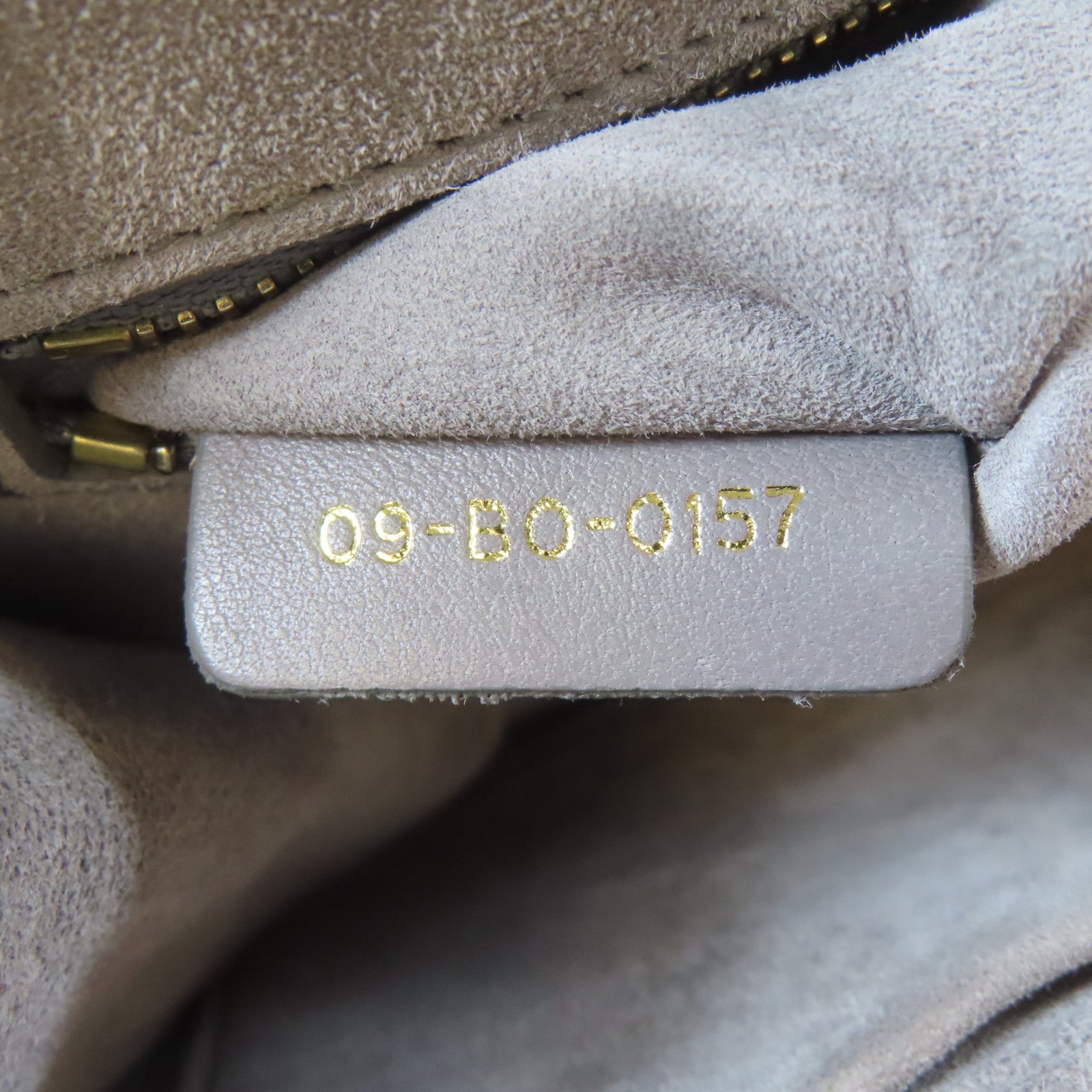 Dior 【激減優惠】牛皮皮革Shoulder Bag金扣肩背袋灰色