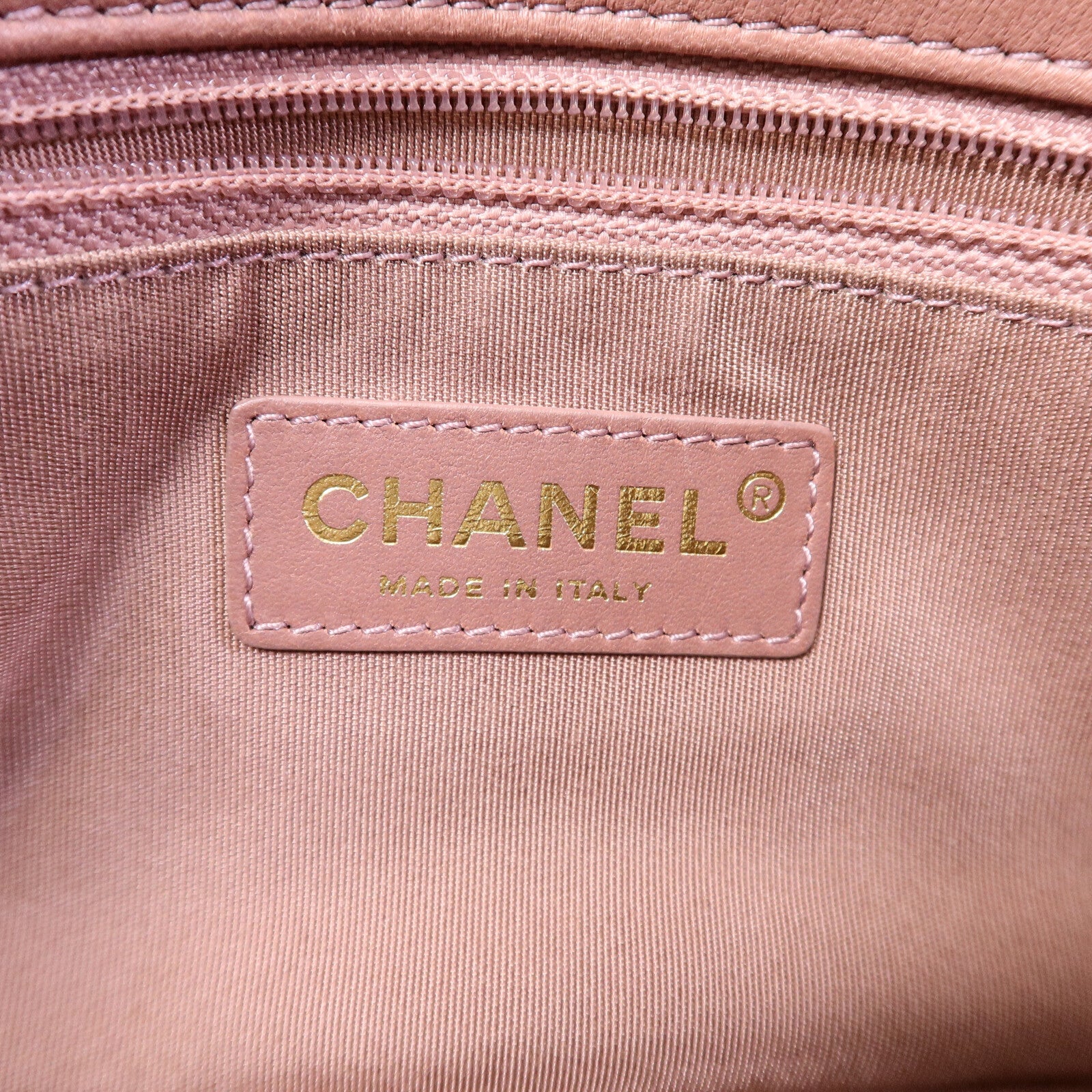 CHANEL 羊皮皮革Chain shoulder鏈帶肩背袋