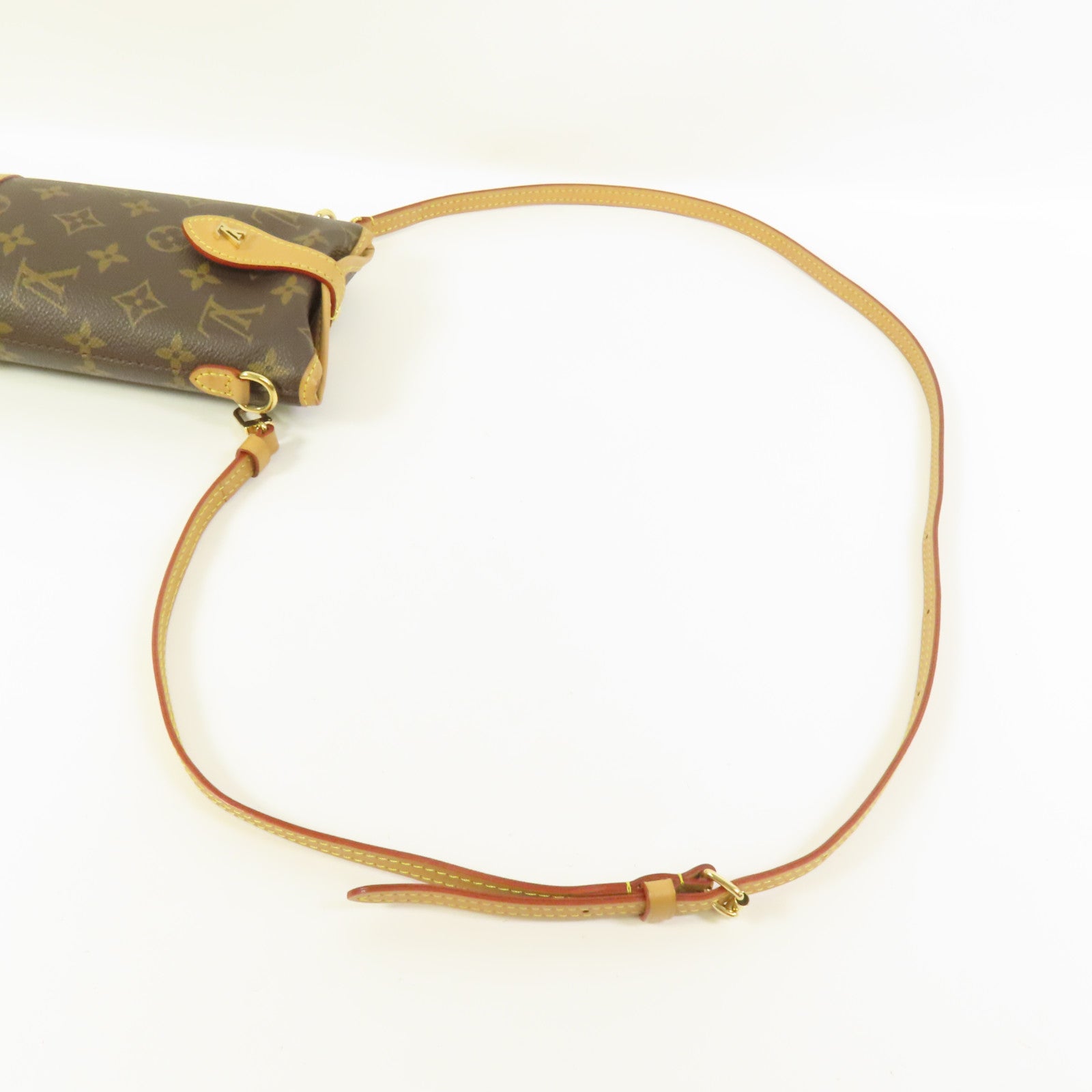LOUIS VUITTON Monogram Fold Me Pouch金扣肩背袋